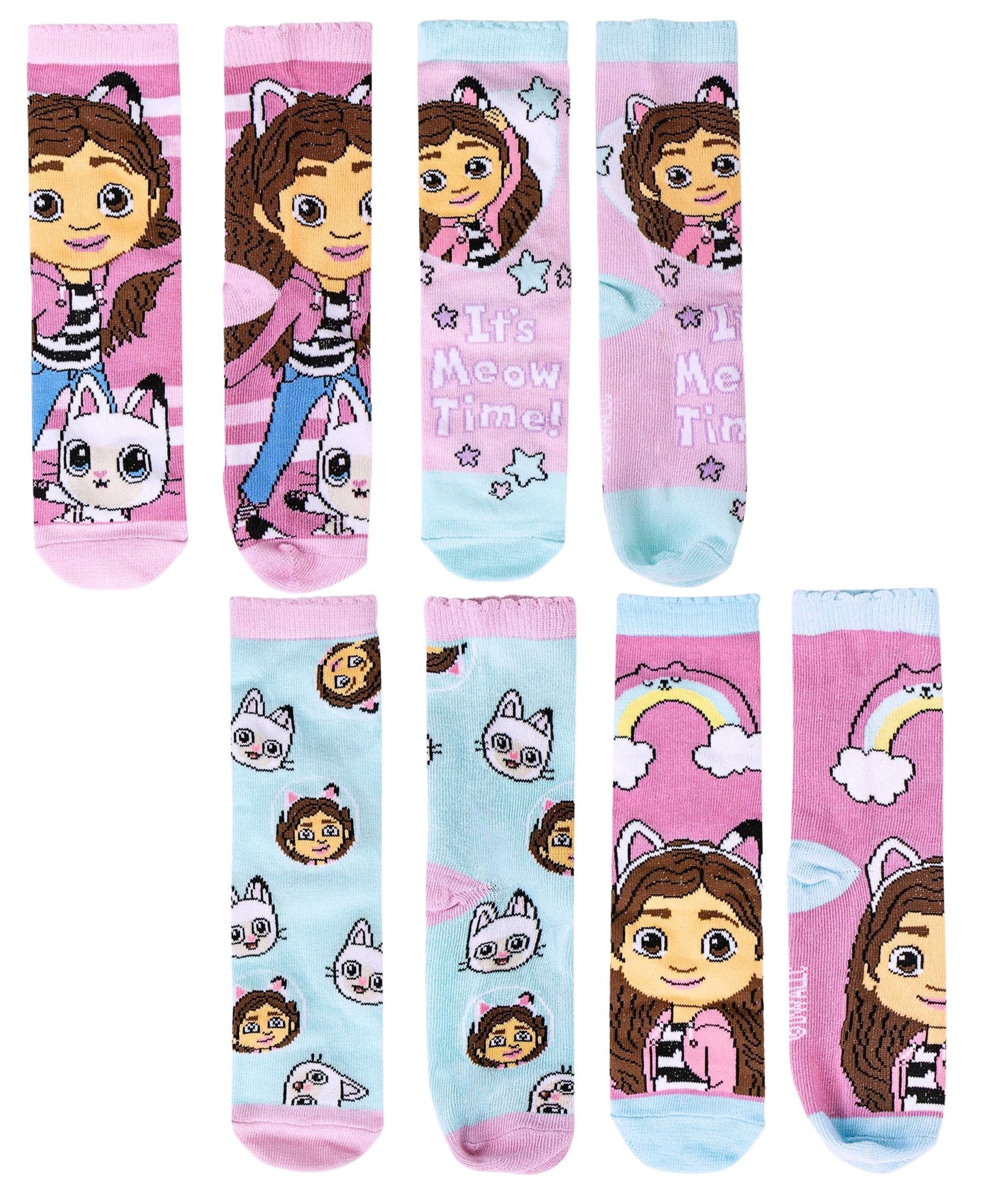 Gabby´s Dollhouse 4er - Pack Socken in Spardose Gr. 23-30