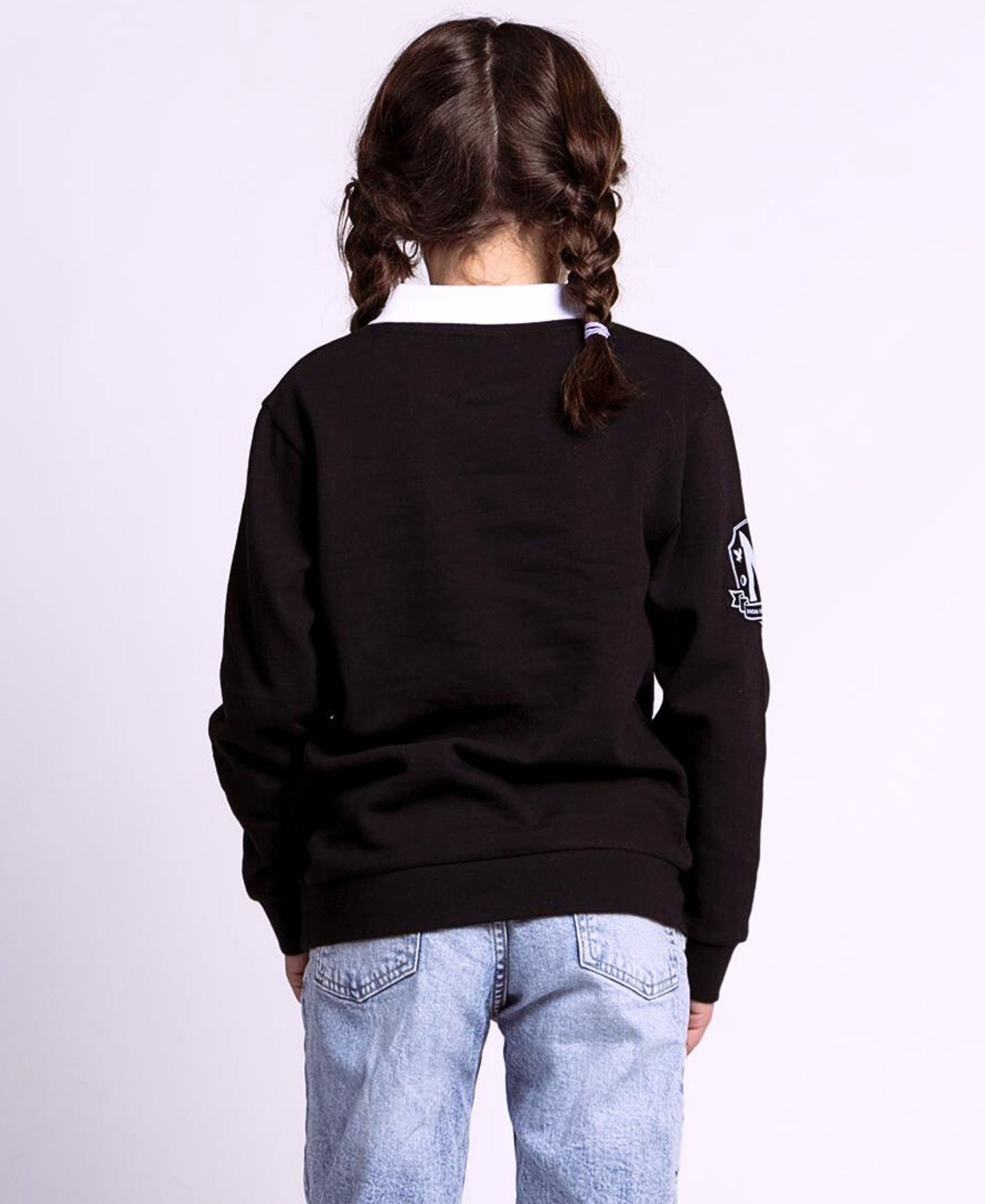 Sweatshirt Wednesday mit Kragen
