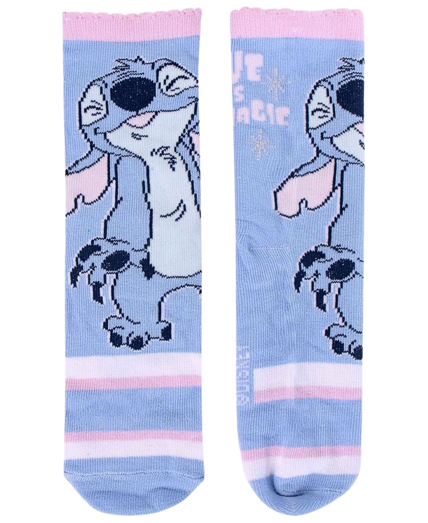 Stitch & Angel 4er - Pack Socken in Spardose Gr. 27-38