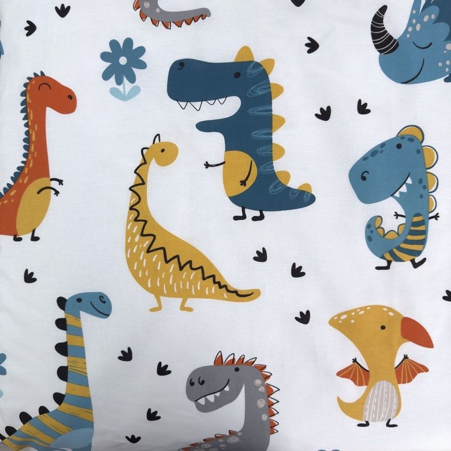Dino Babybettwäsche Set 2-tlg. 100 x 135 cm
