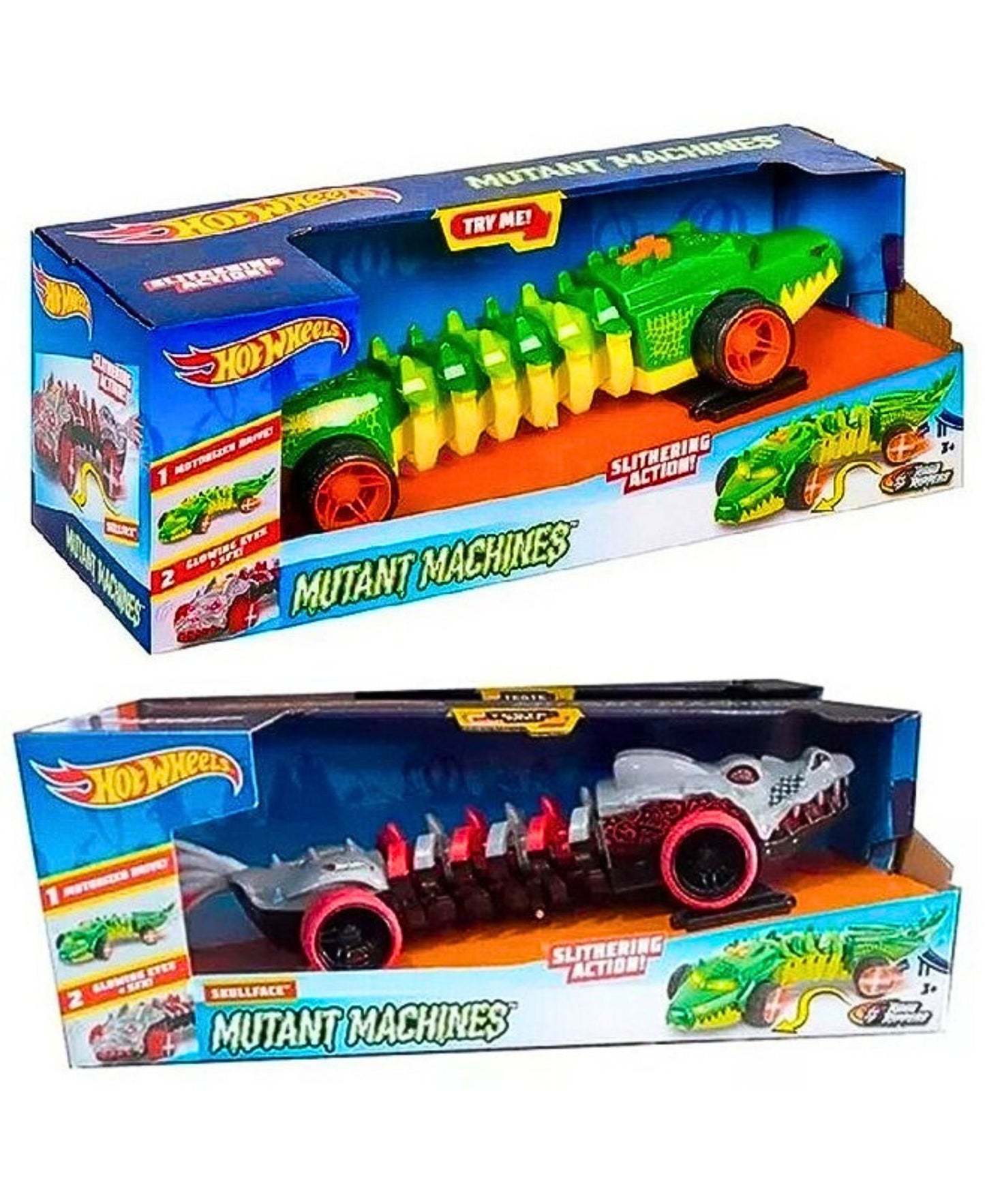 Hot Wheels Mutant Maschines - Commander Croc / Skullface