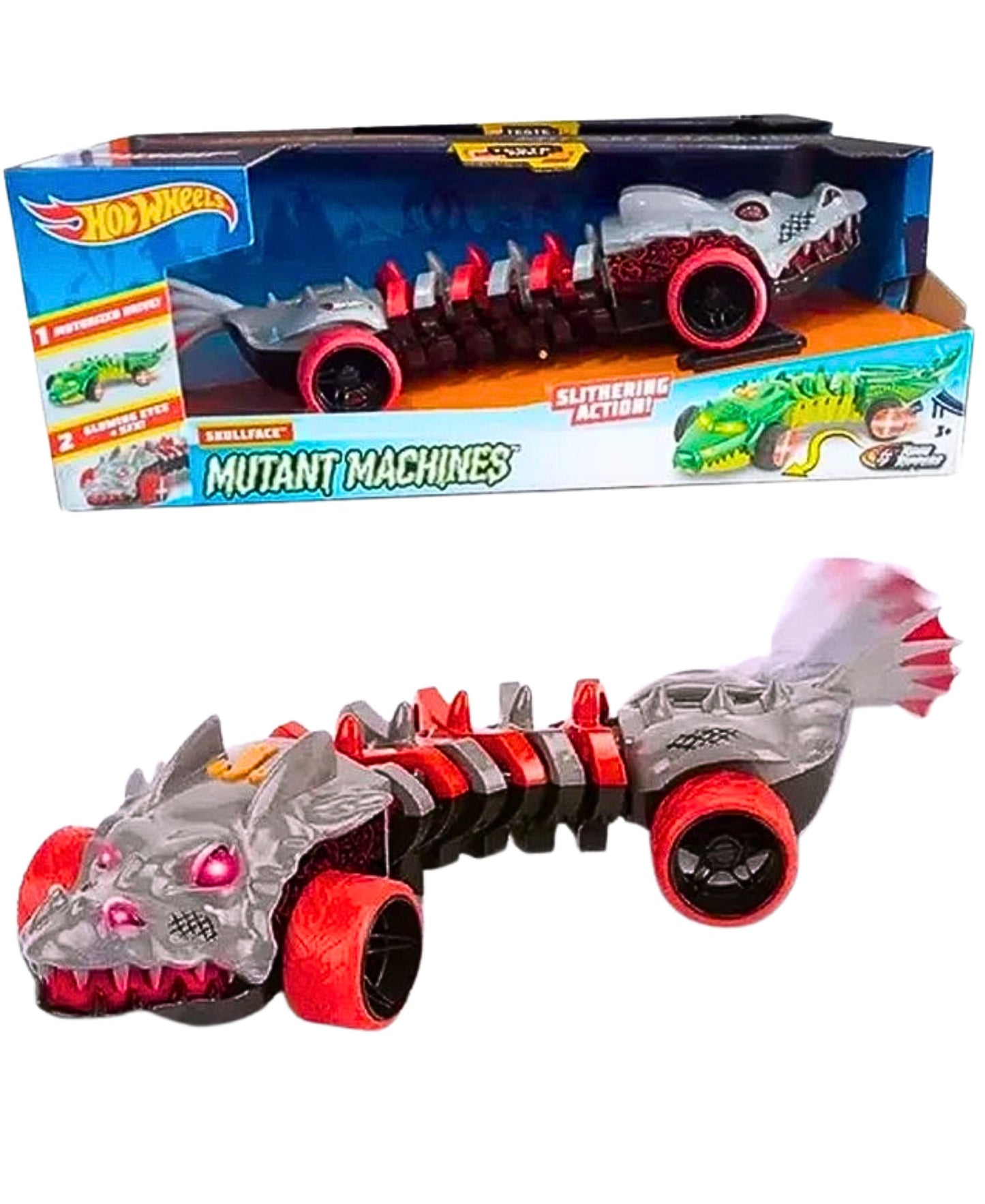 Hot Wheels Mutant Maschines - Commander Croc / Skullface