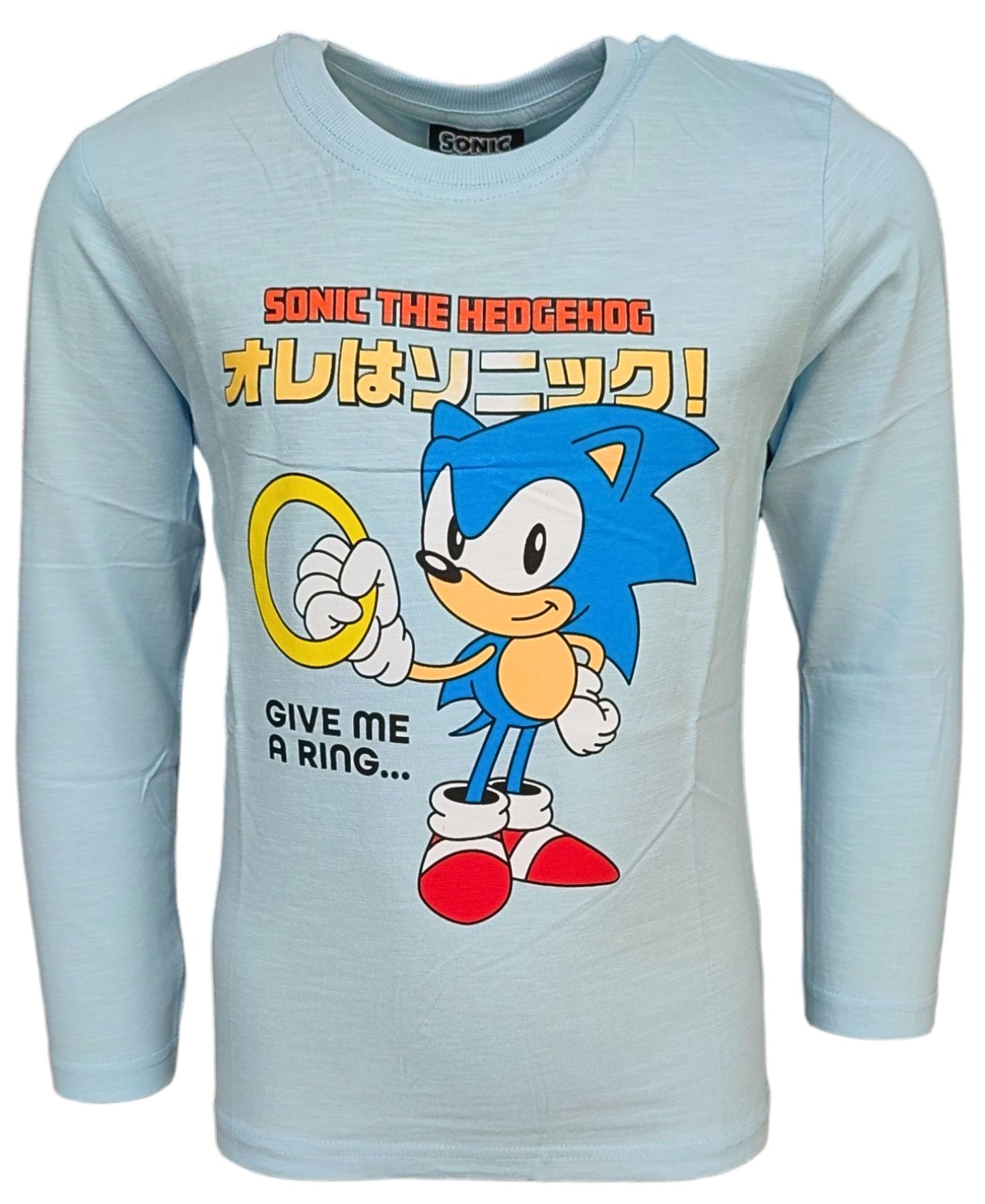 Sonic The Hedgehog Langarmshirt für Jungen