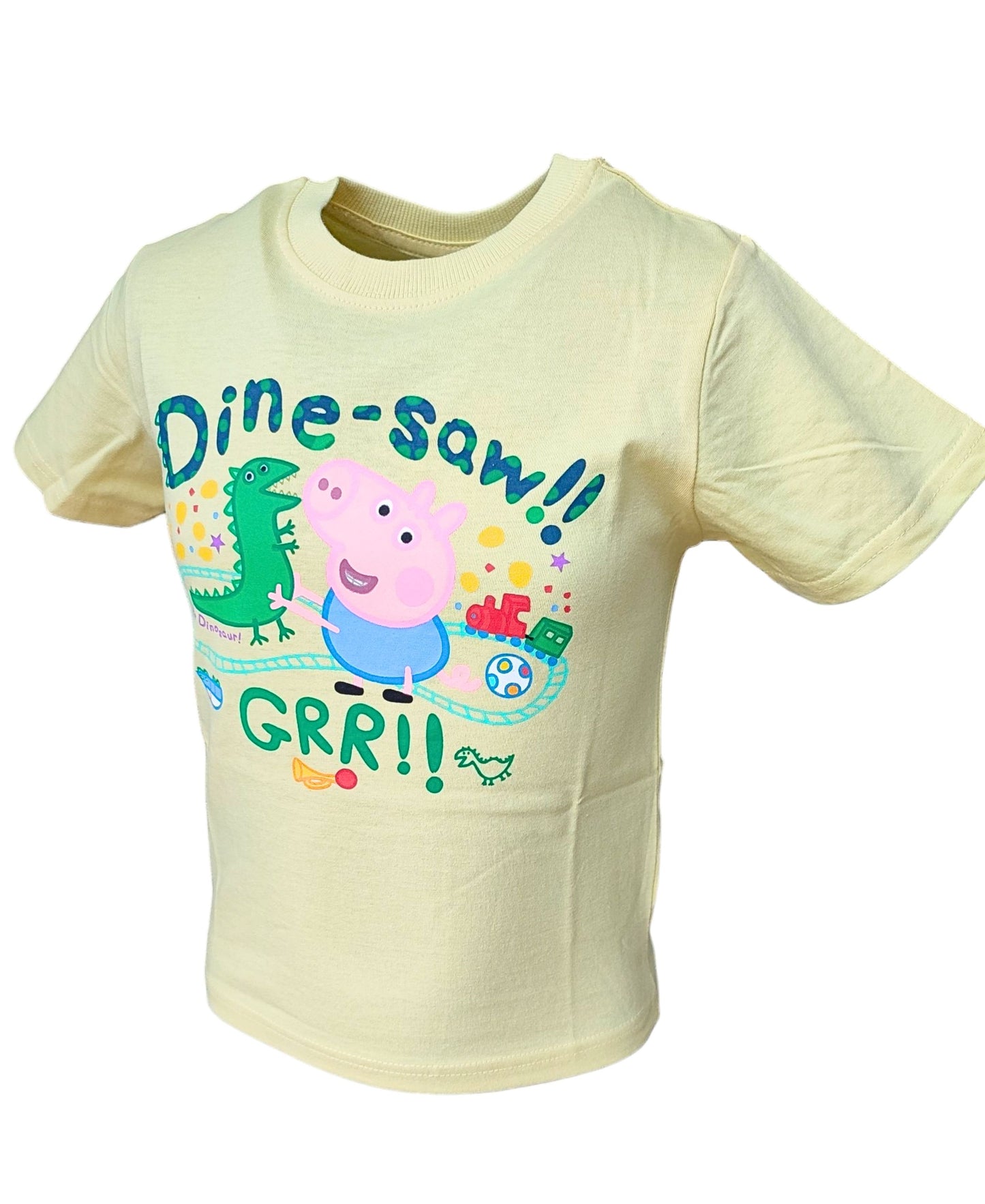 Peppa Pig T-Shirt mit George & Dinos für Jungen