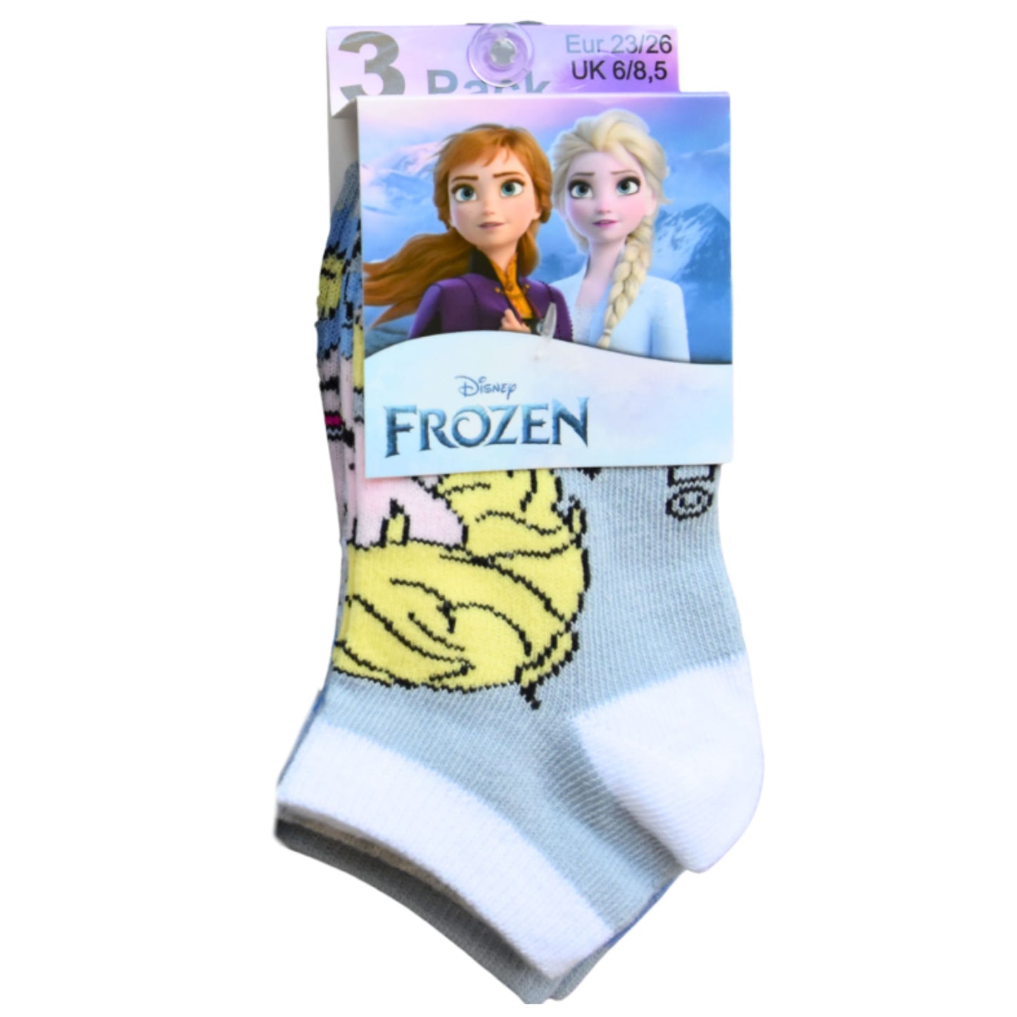 Disney Frozen Kindersocken Elsa 3er - Pack Gr. 31 - 34