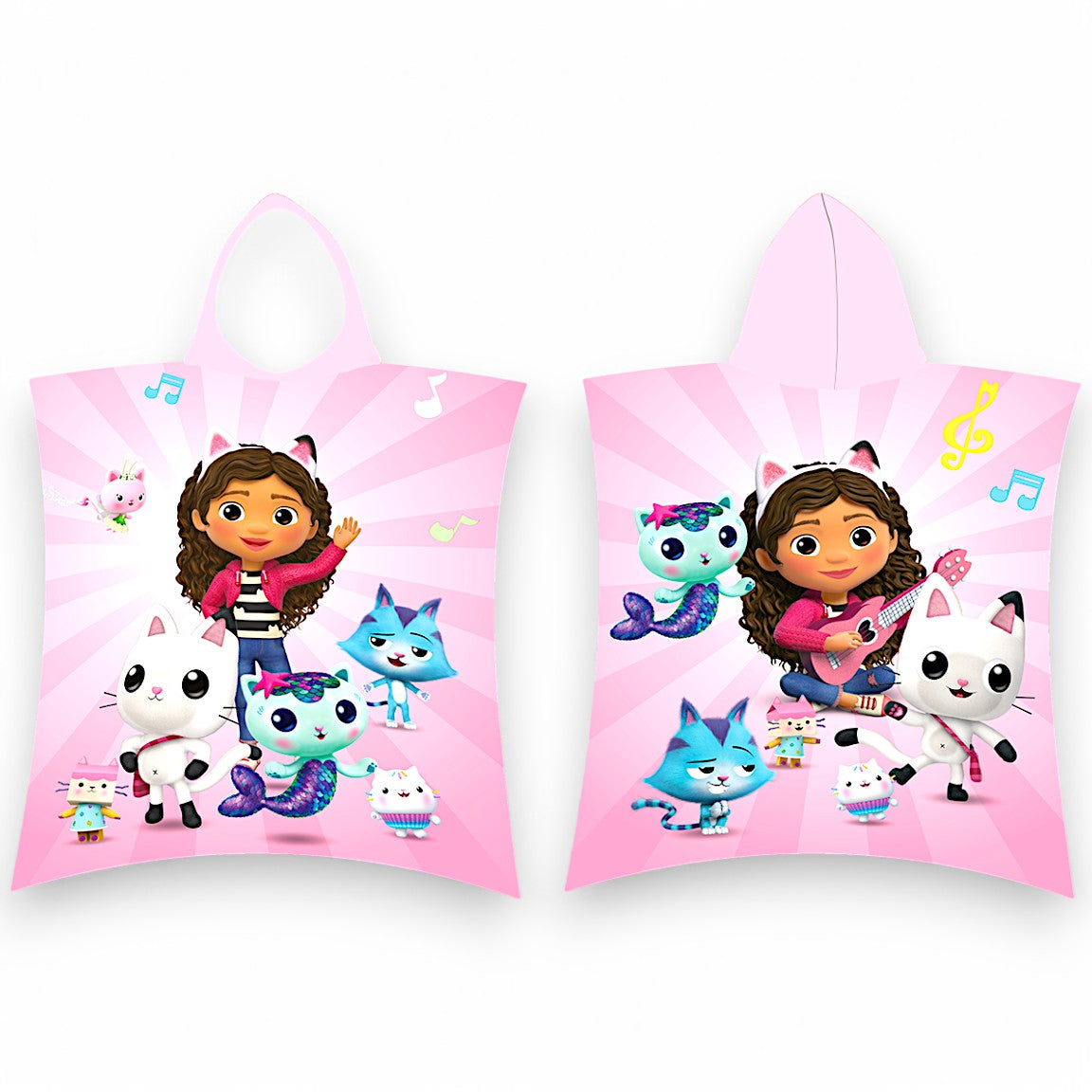 Gabby´s Dollhouse Badeponcho 50 x 115 cm