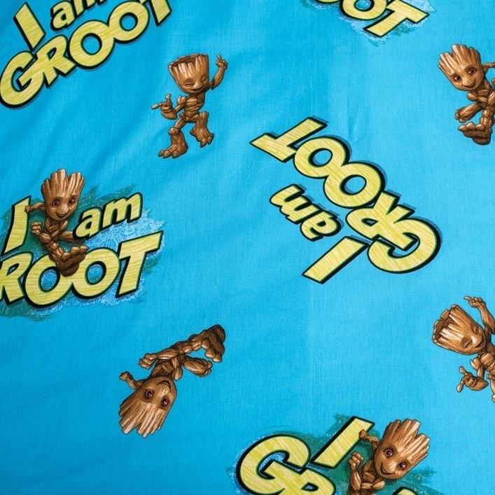 Kinderbettwäsche Marvel Groot - Set 2-tlg. 135-140 x 200 cm