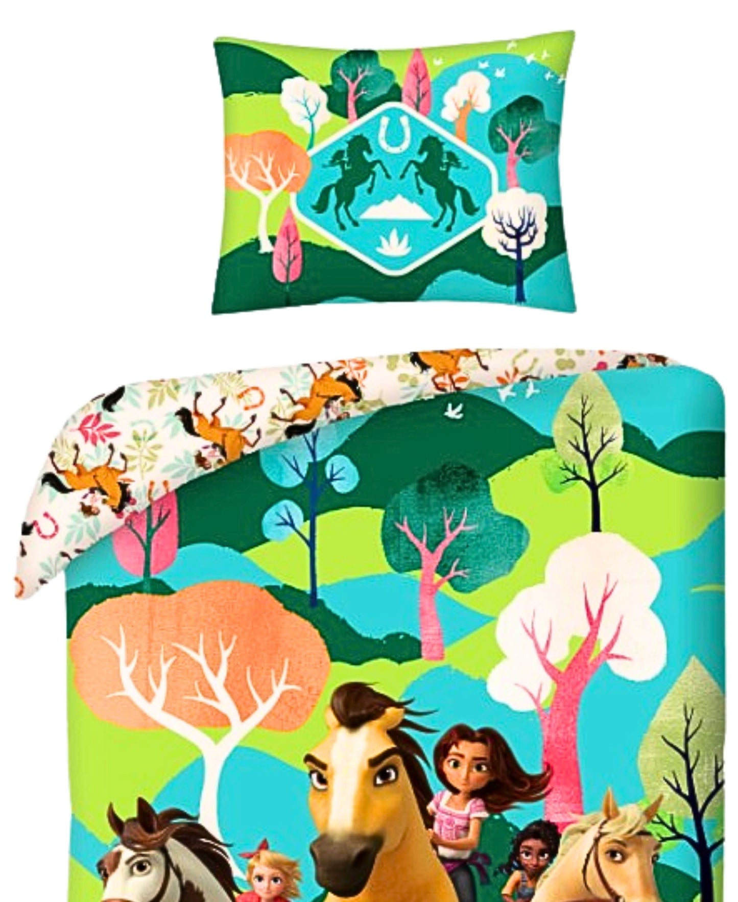 Spirit Untamed Kinderbettwäsche Set 2-tlg. 135-140 x 200 cm