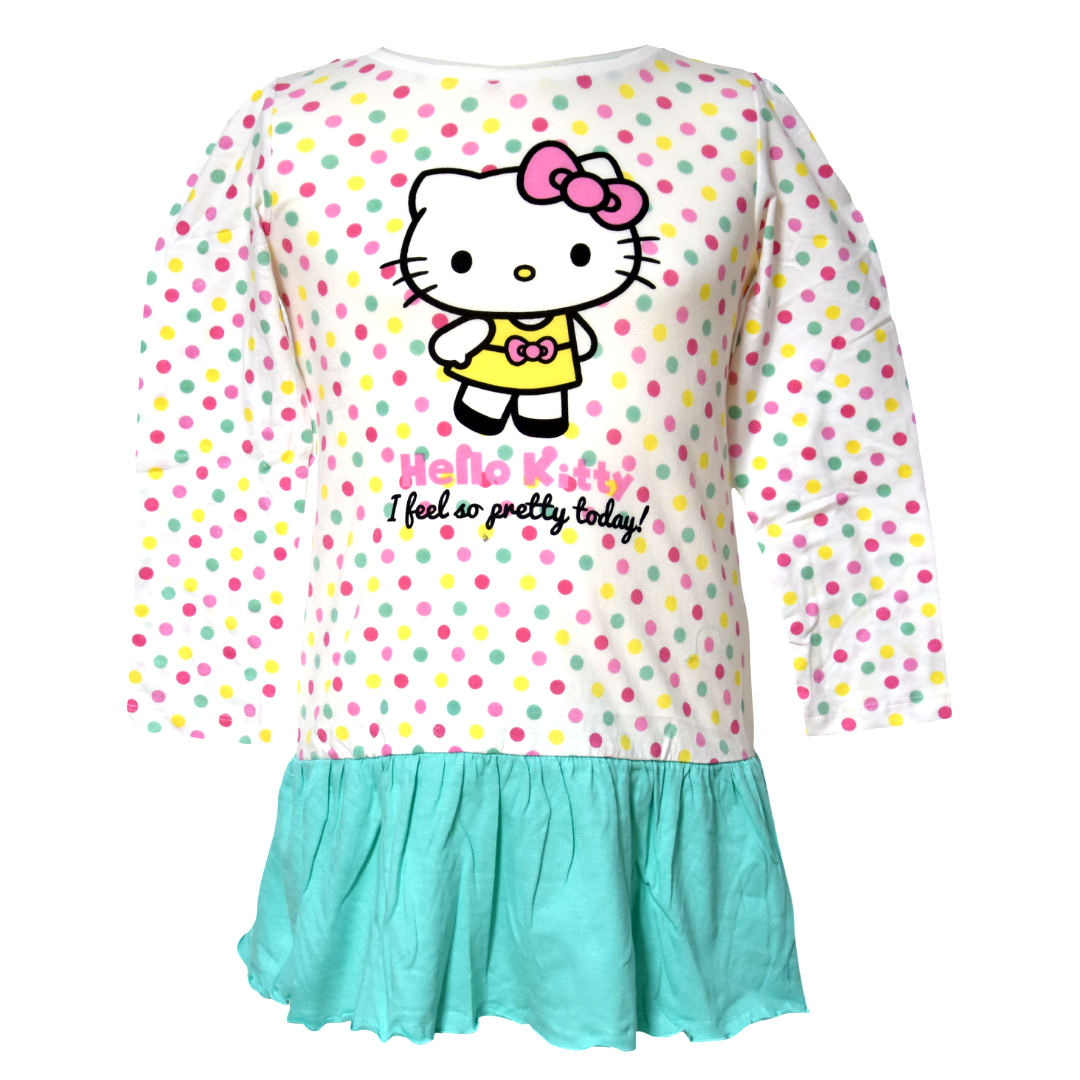 Hello Kitty Jerseykleid langarm