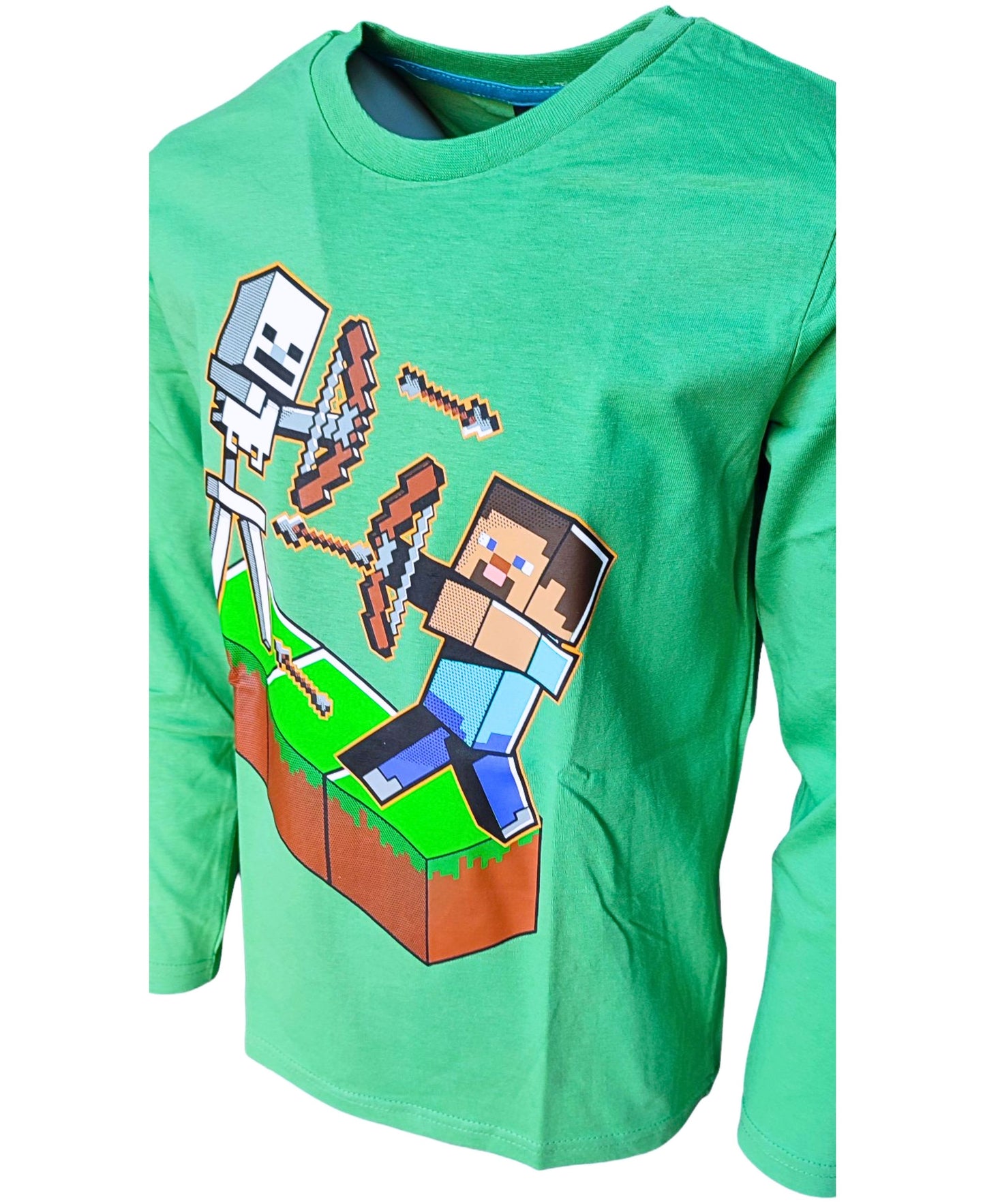 Langarmshirt Minecraft für Jungen