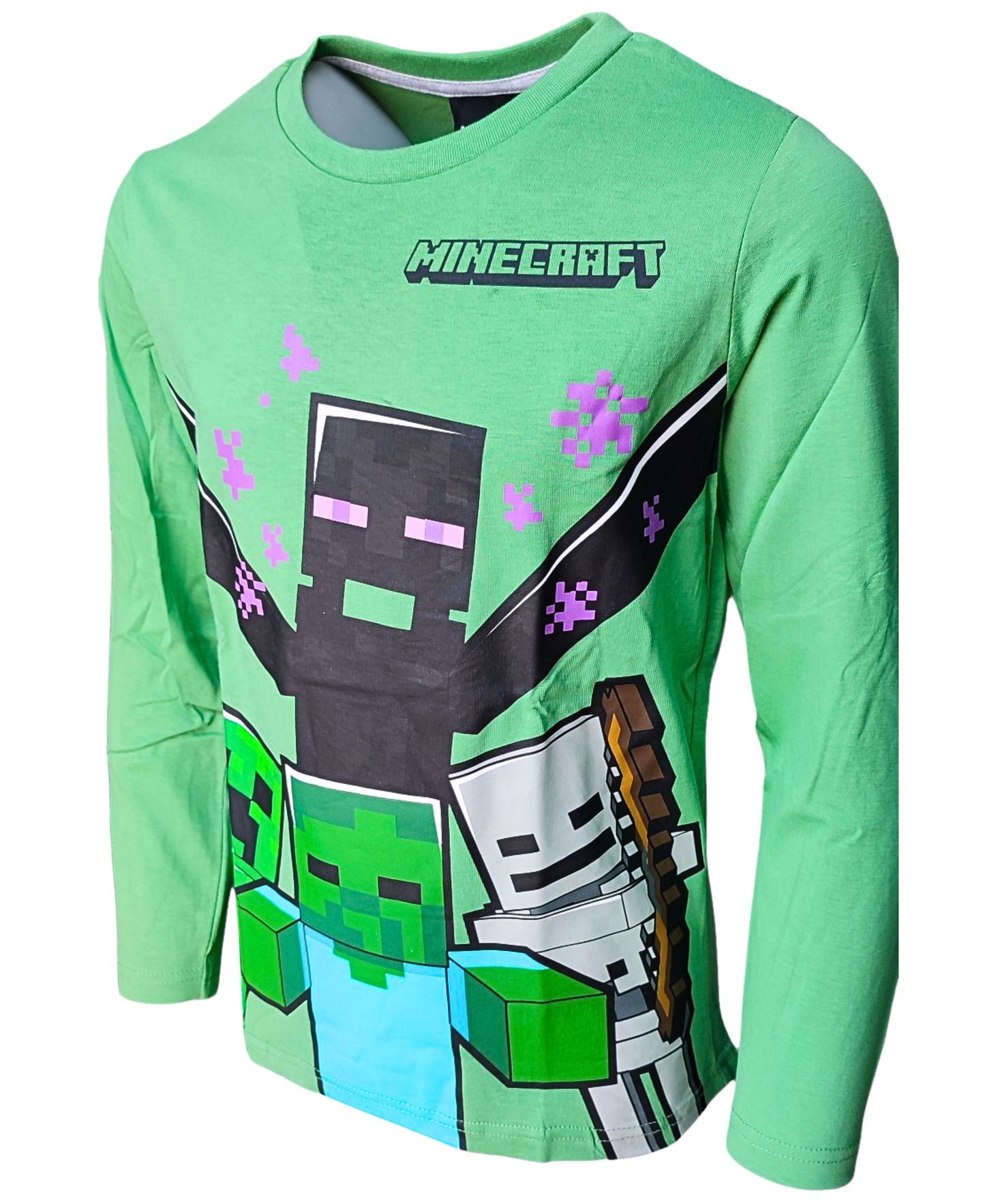 Langarmshirt Minecraft für Jungen