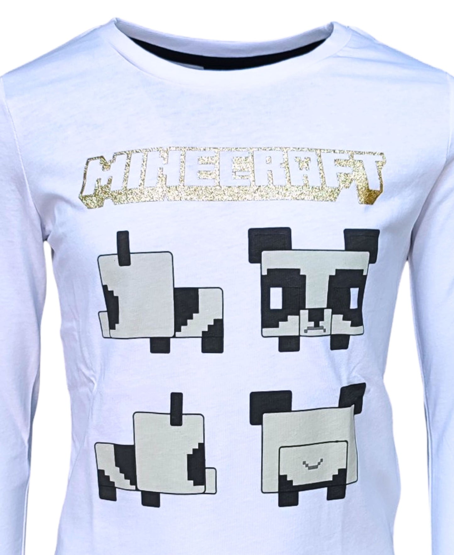 Langarmshirt Minecraft für Mädchen