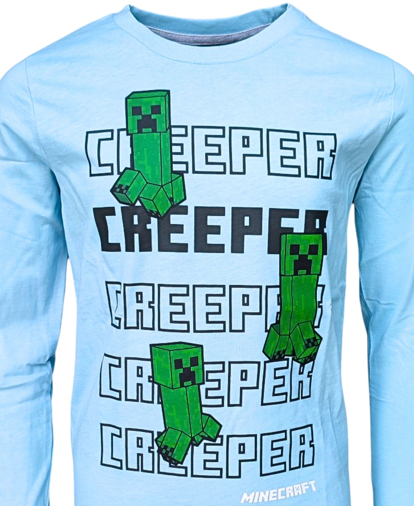 Langarmshirt Minecraft für Jungen