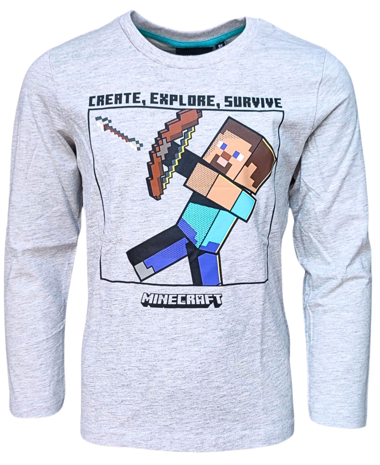 Langarmshirt Minecraft für Jungen