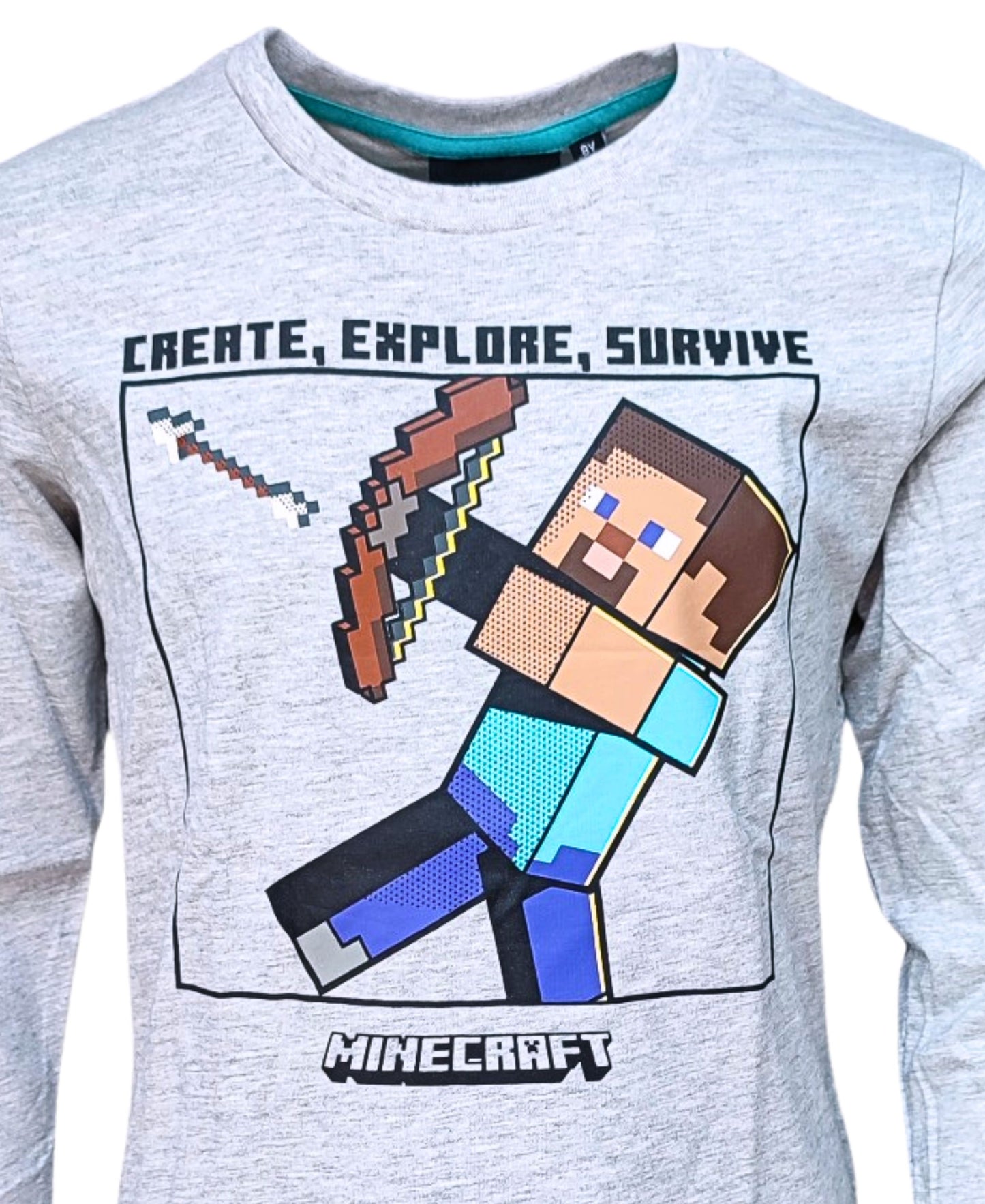 Langarmshirt Minecraft für Jungen