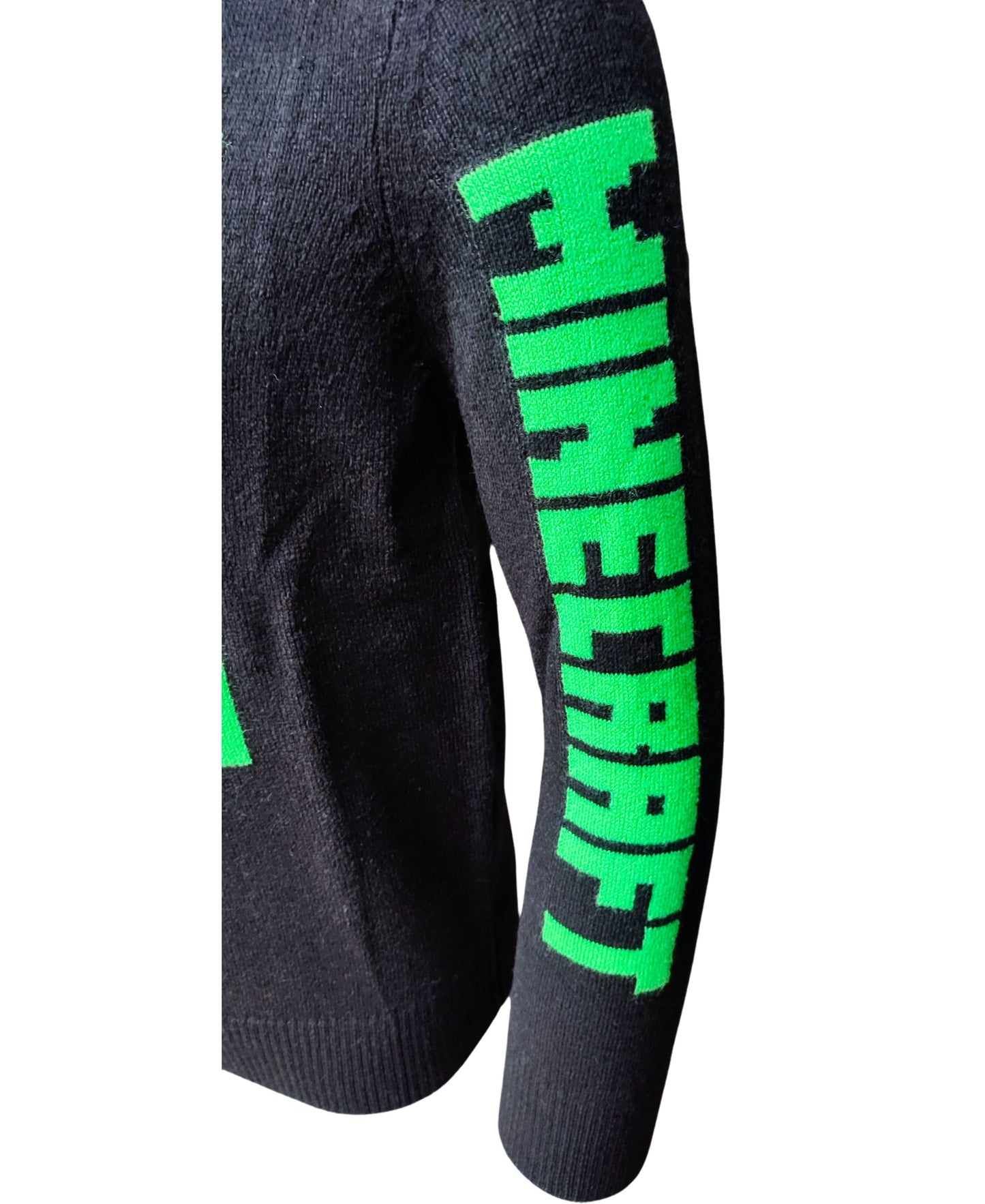 Strickpullover Minecraft Creeper