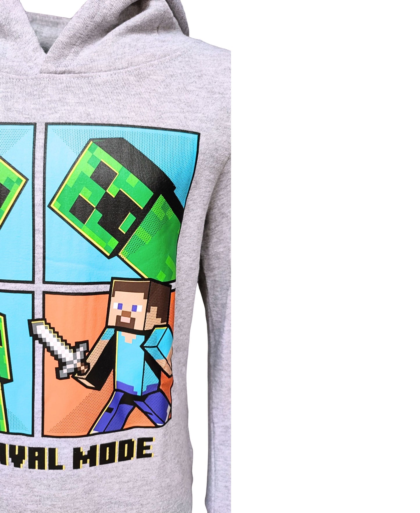Minecraft Kapuzenpullover Steve & Creeper für Jungen
