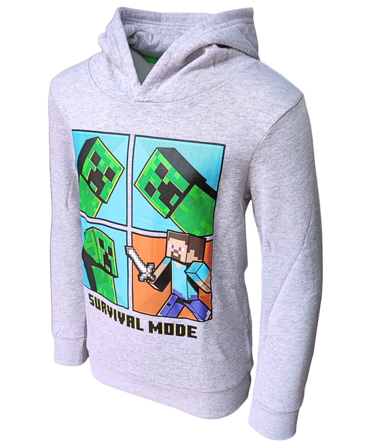 Minecraft Kapuzenpullover Steve & Creeper für Jungen