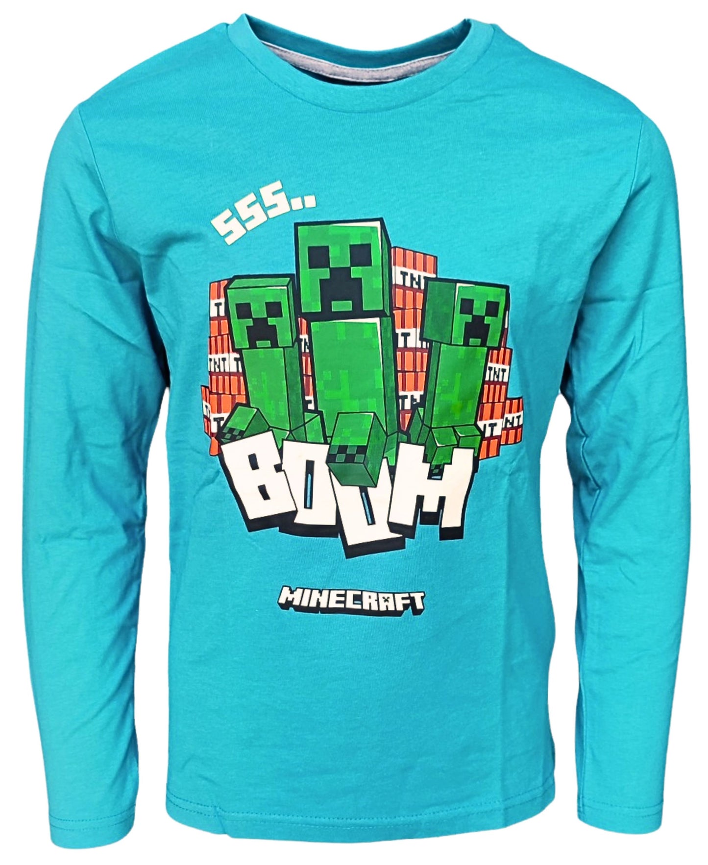 Langarmshirt Minecraft für Jungen