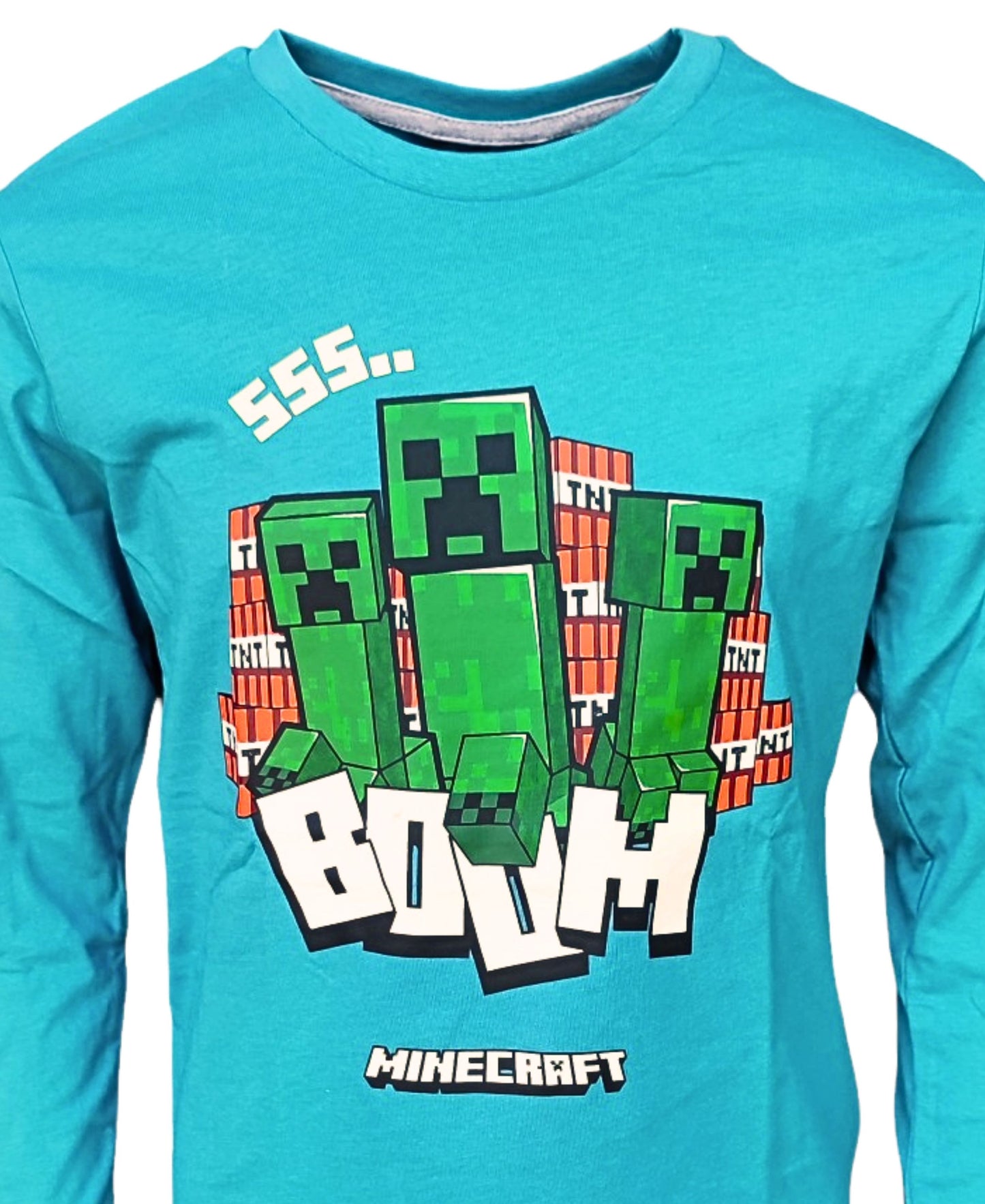 Langarmshirt Minecraft für Jungen