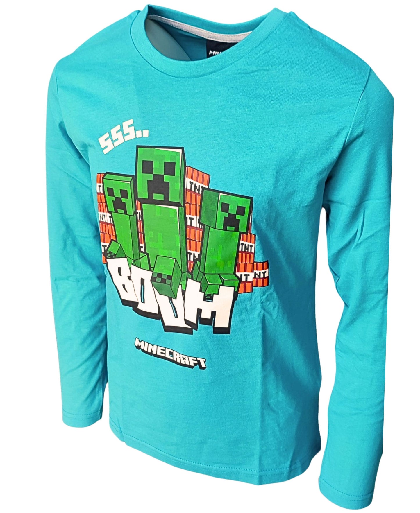 Langarmshirt Minecraft für Jungen
