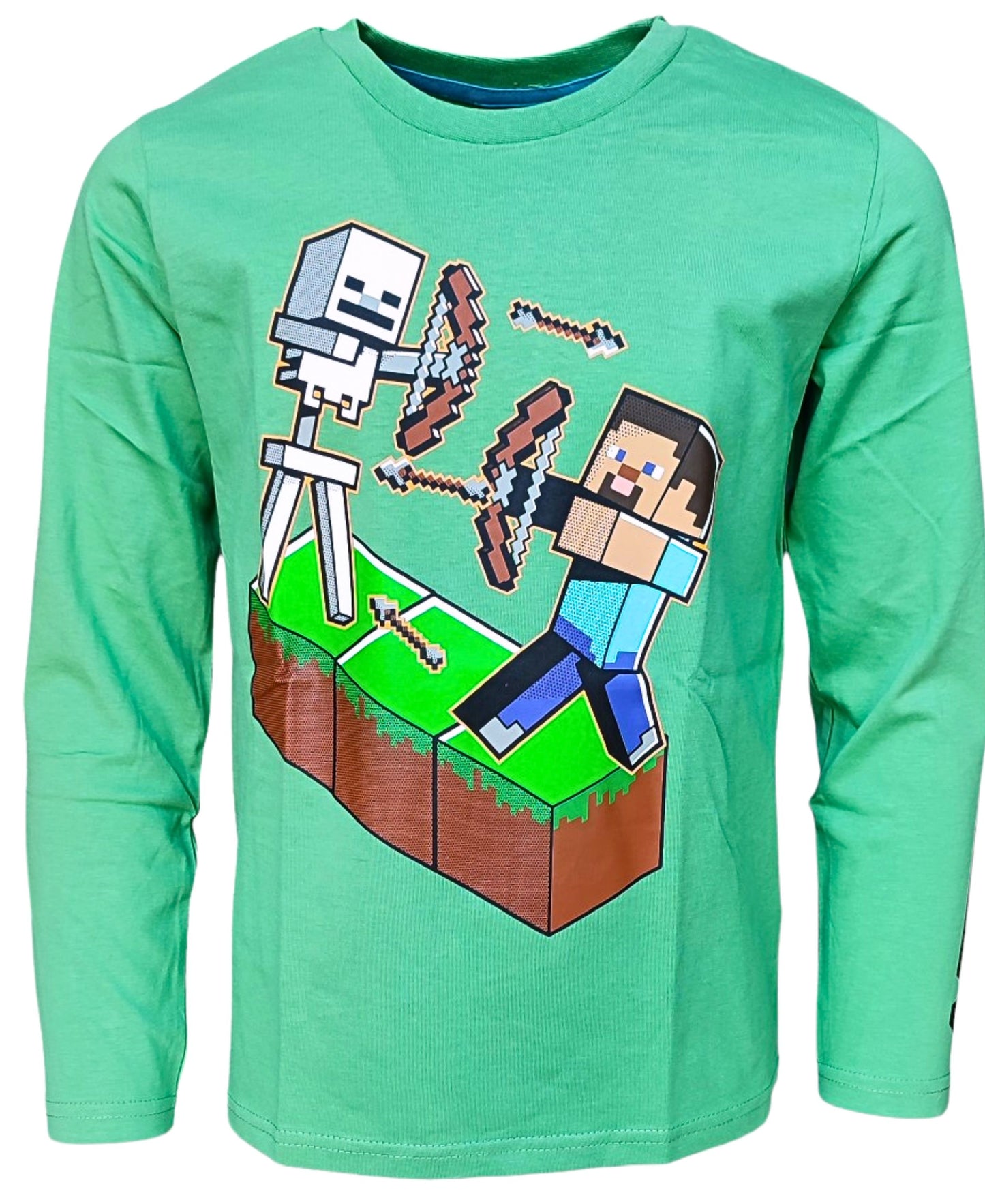 Langarmshirt Minecraft für Jungen