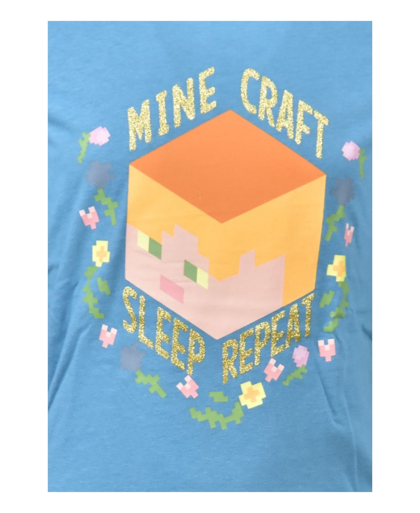 Langarmshirt Minecraft für Mädchen