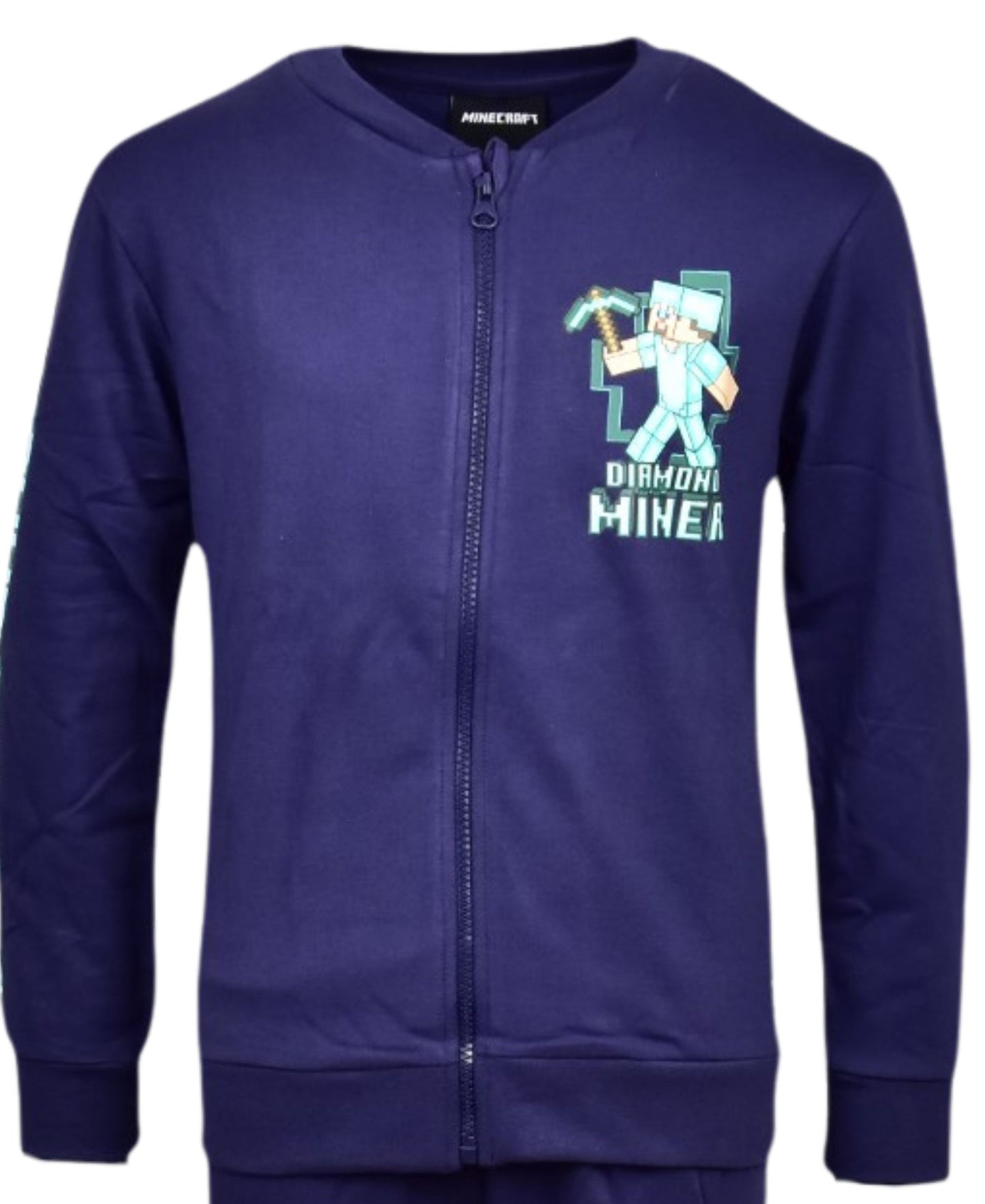 2tlg. Outfit Sweatjacke & Hose Minecraft für Jungen