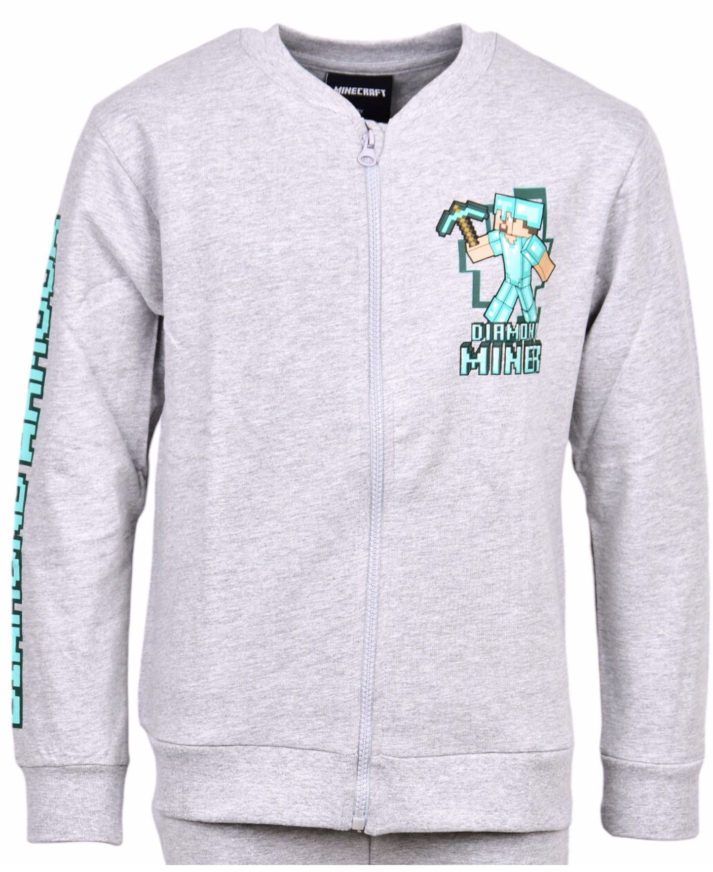 2tlg. Outfit Sweatjacke & Hose Minecraft für Jungen