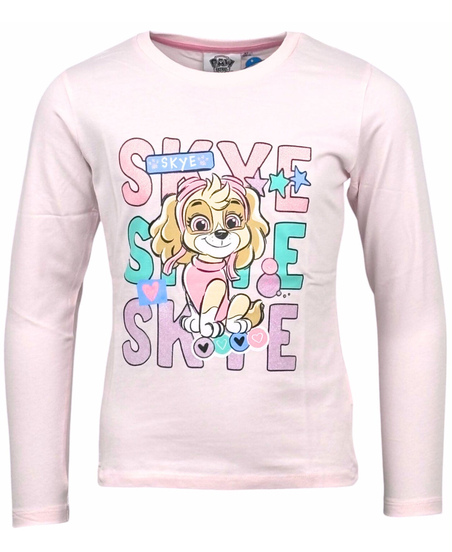 Langarmshirt Paw Patrol Skye mit Glitzer