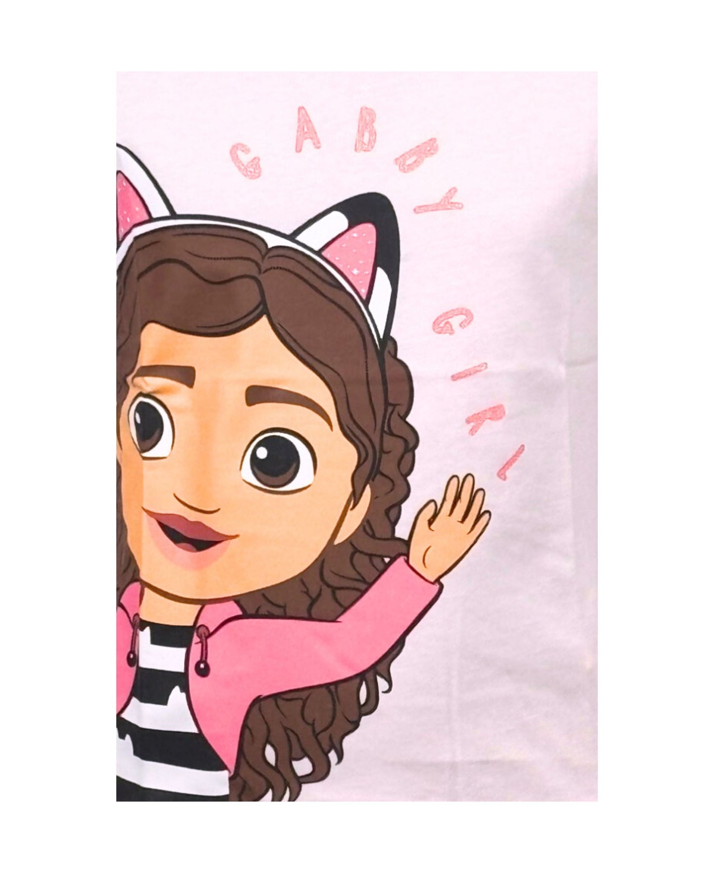 Langarmshirt Gabby´s Dollhouse für Mädchen mit Glitzer