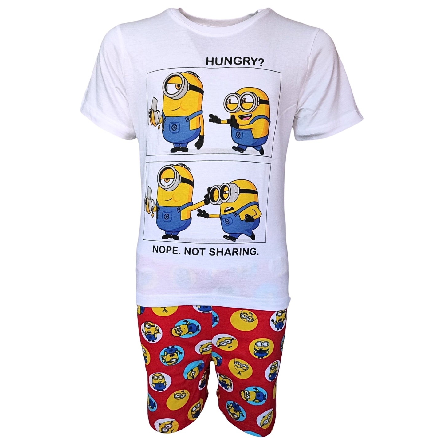 Schlafanzug kurz Minions - Shorty für Jungen