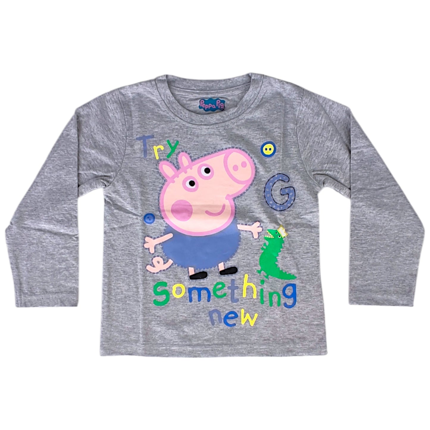 Peppa Pig Langarmshirt George für Jungen Gr. 92 - 116 cm