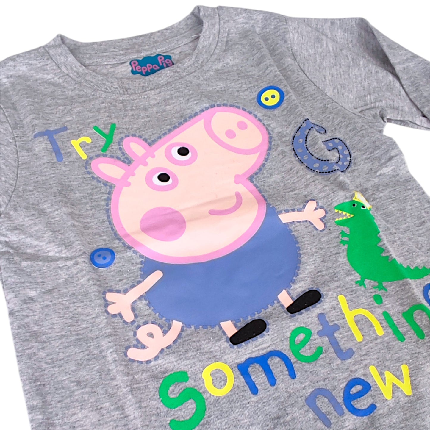 Peppa Pig Langarmshirt George für Jungen Gr. 92 - 116 cm