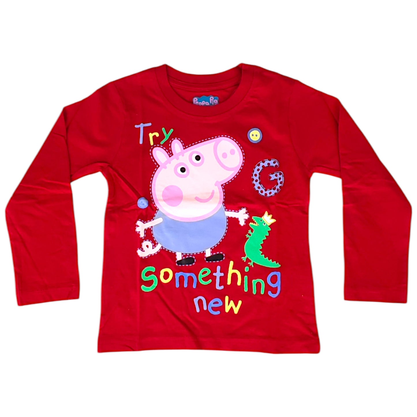 Peppa Pig Langarmshirt George für Jungen Gr. 92 - 116 cm