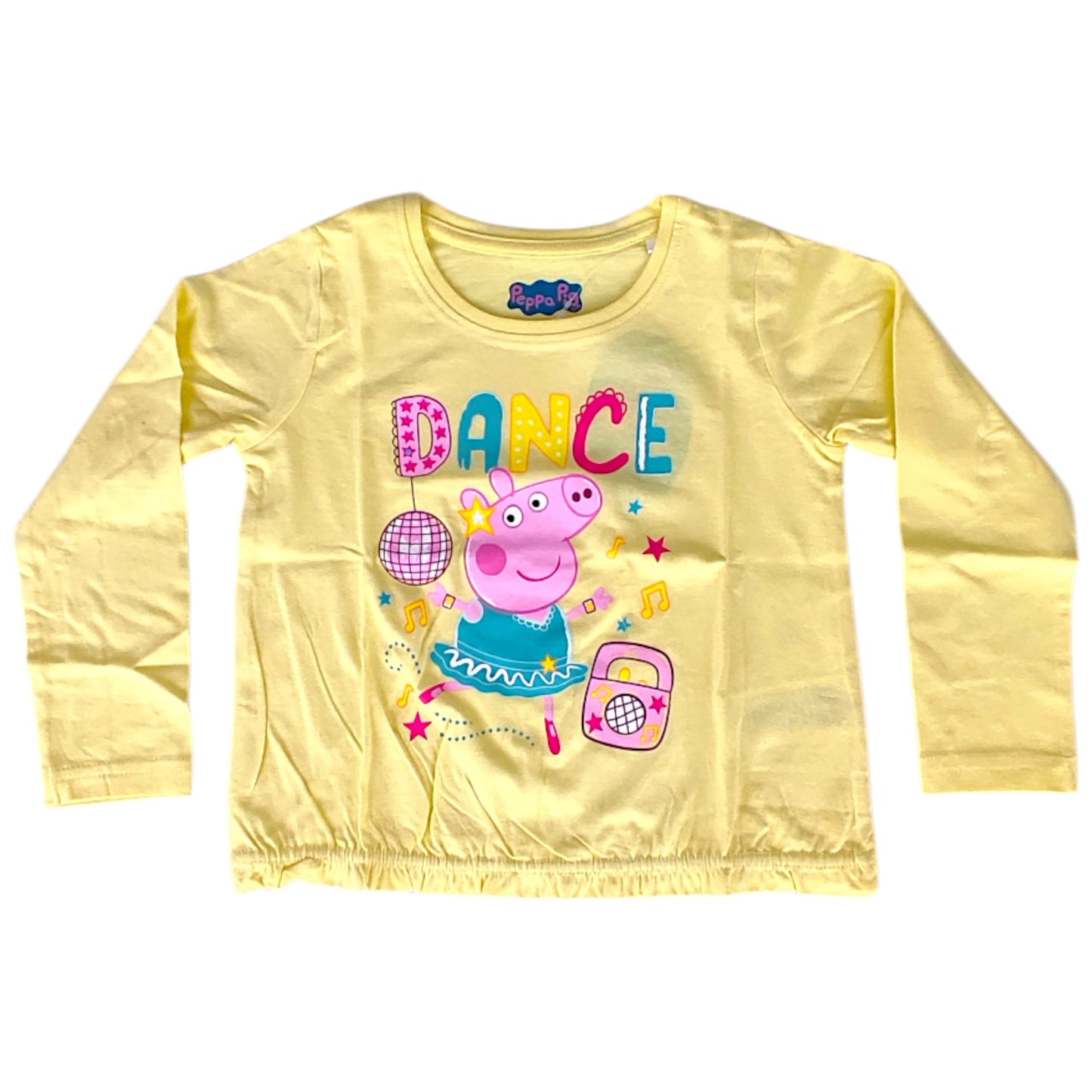 Peppa Pig Langarmshirt für Mädchen Gr. 92 - 116 cm