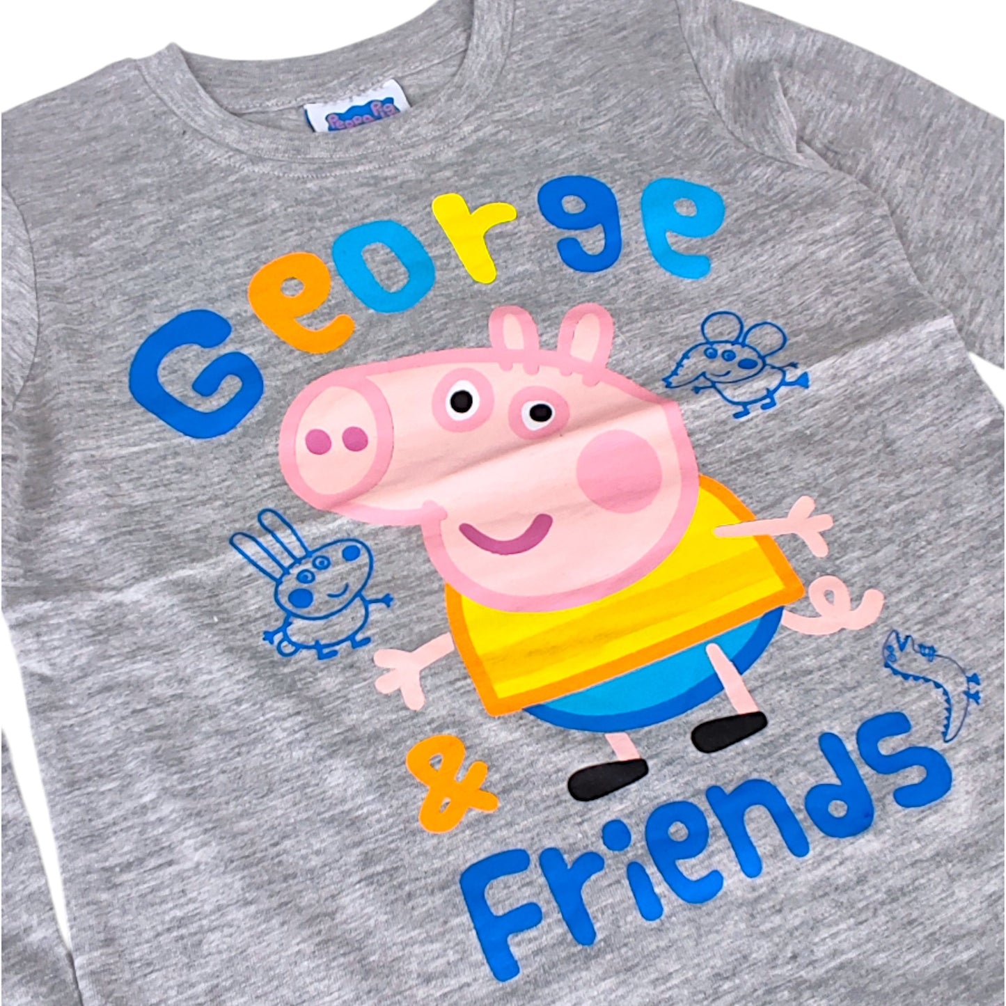 Peppa Pig Langarmshirt George für Jungen Gr. 92 - 116 cm