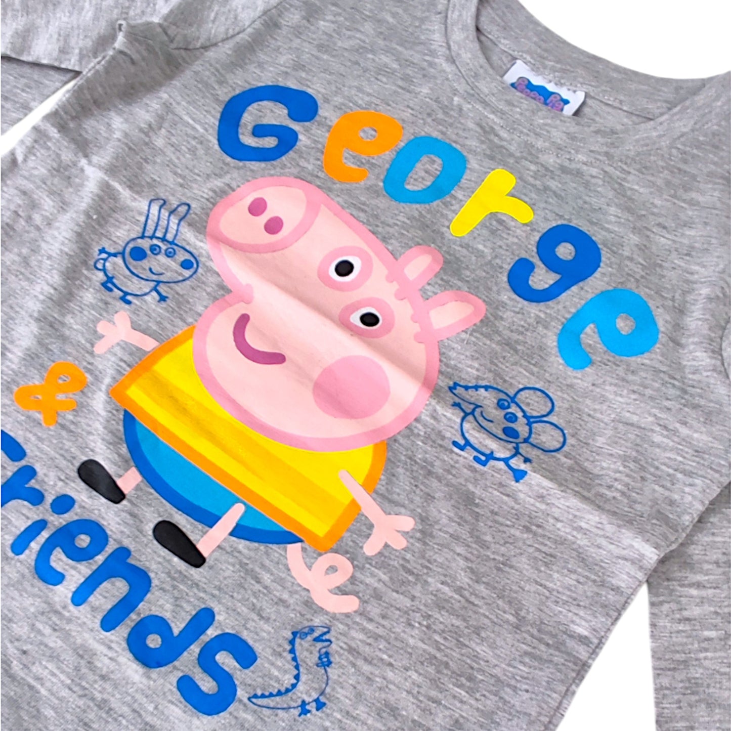Peppa Pig Langarmshirt George für Jungen Gr. 92 - 116 cm