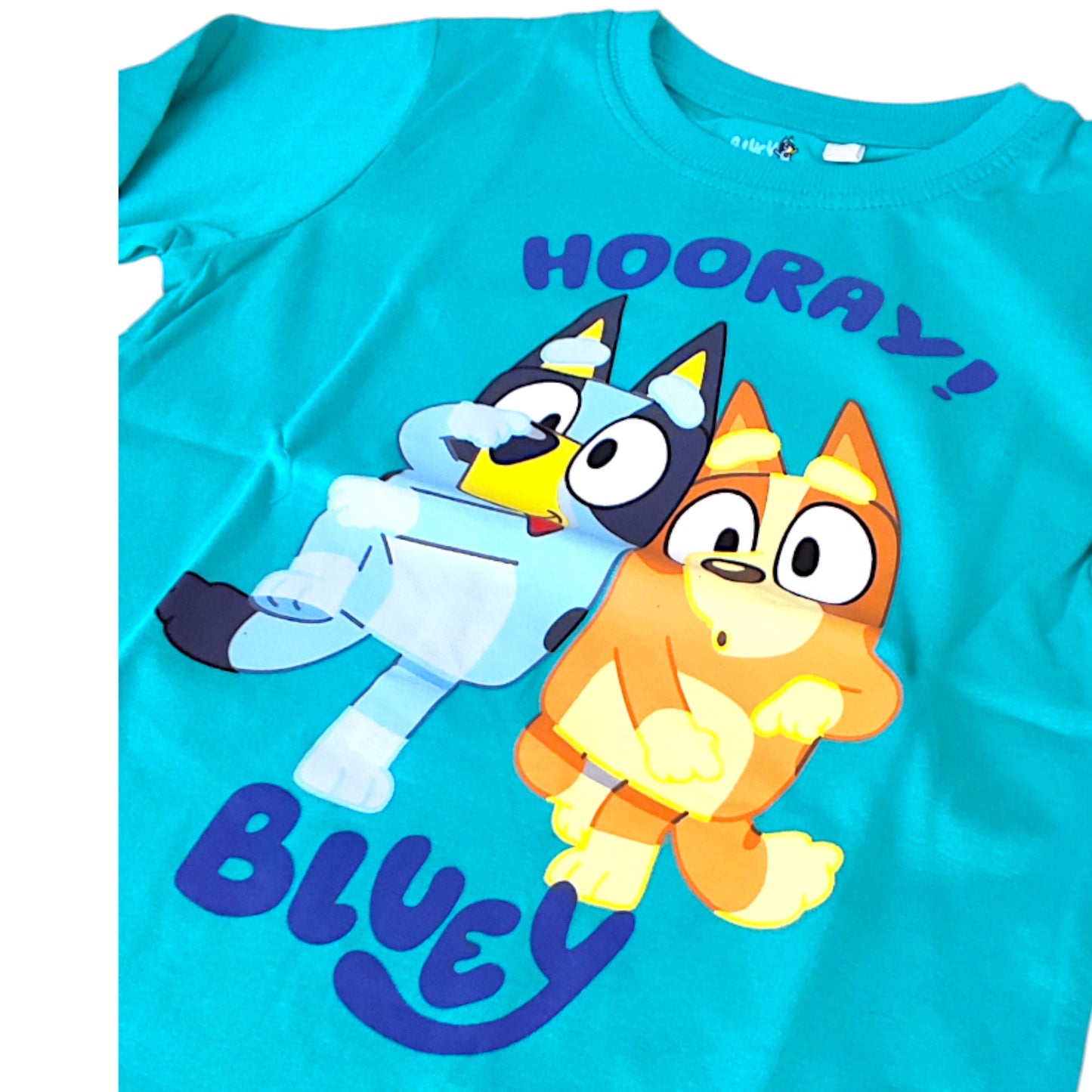 Bluey & Bingo Langarmshirt für Jungen Gr. 92 - 116 cm