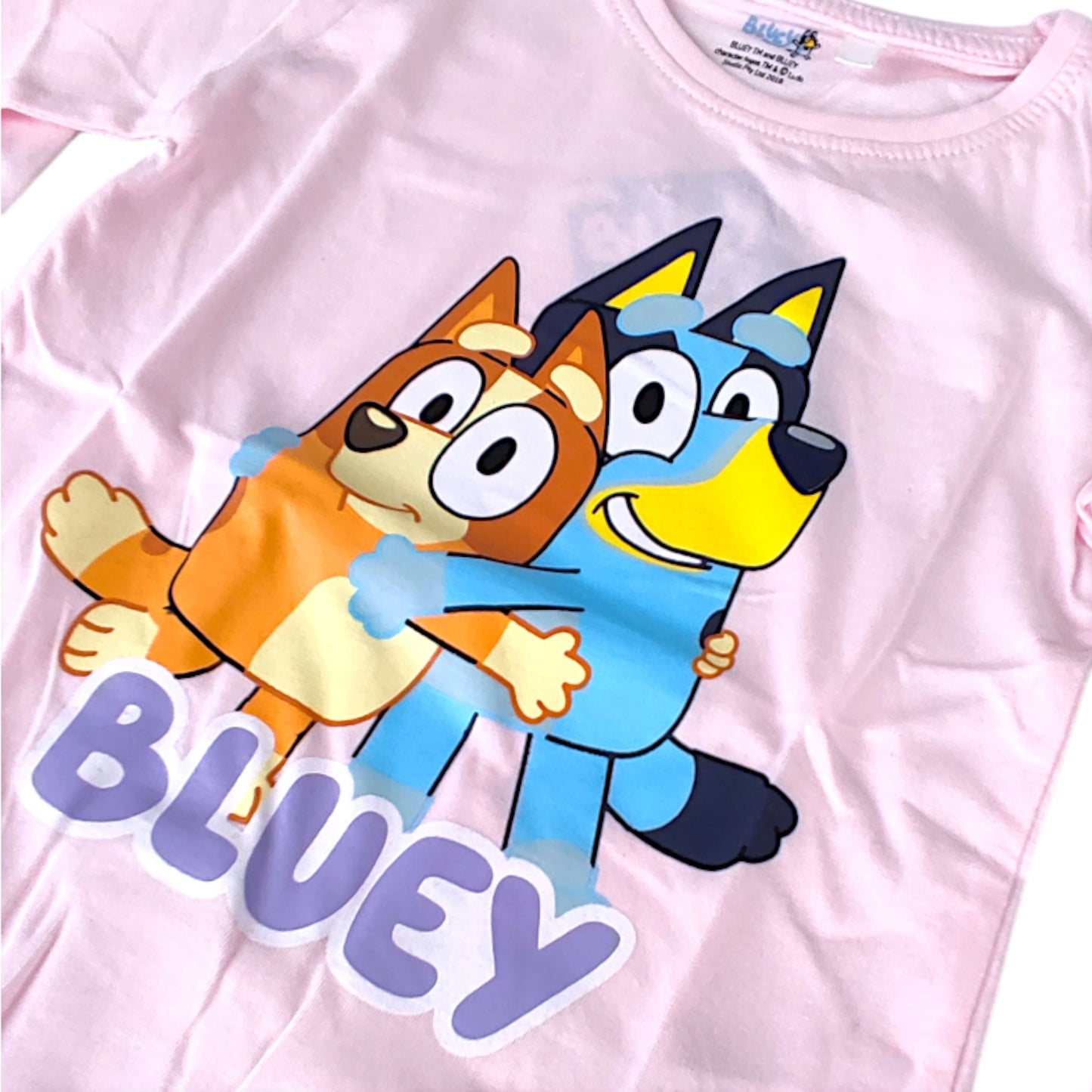Bluey & Bingo Langarmshirt für Mädchen Gr. 92 - 116 cm