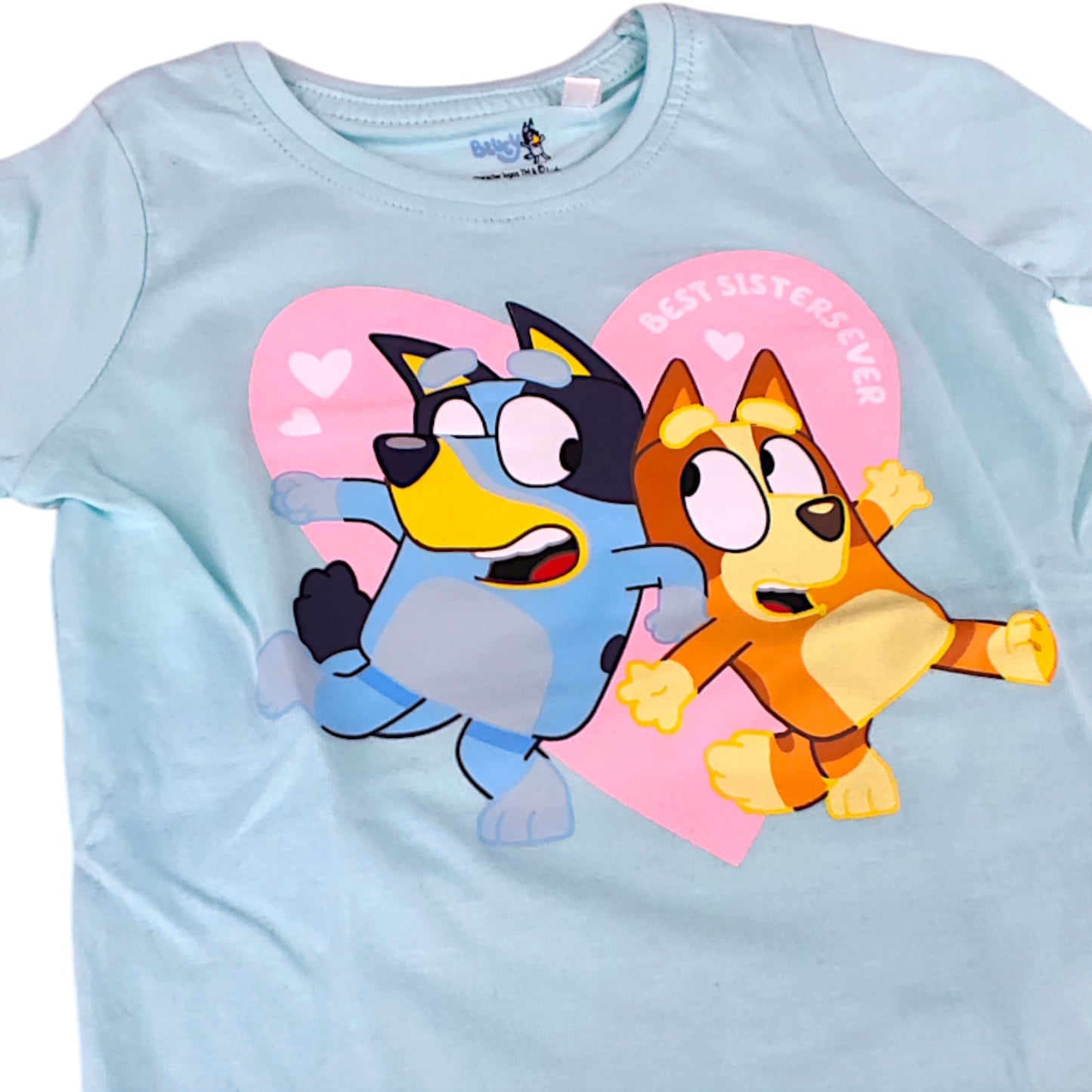 Bluey & Bingo Langarmshirt für Mädchen Gr. 92 - 116 cm