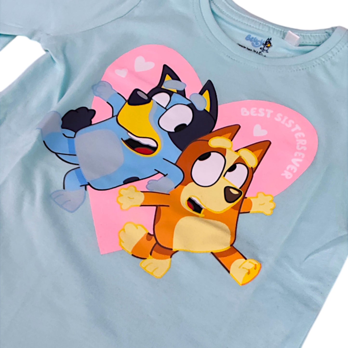 Bluey & Bingo Langarmshirt für Mädchen Gr. 92 - 116 cm