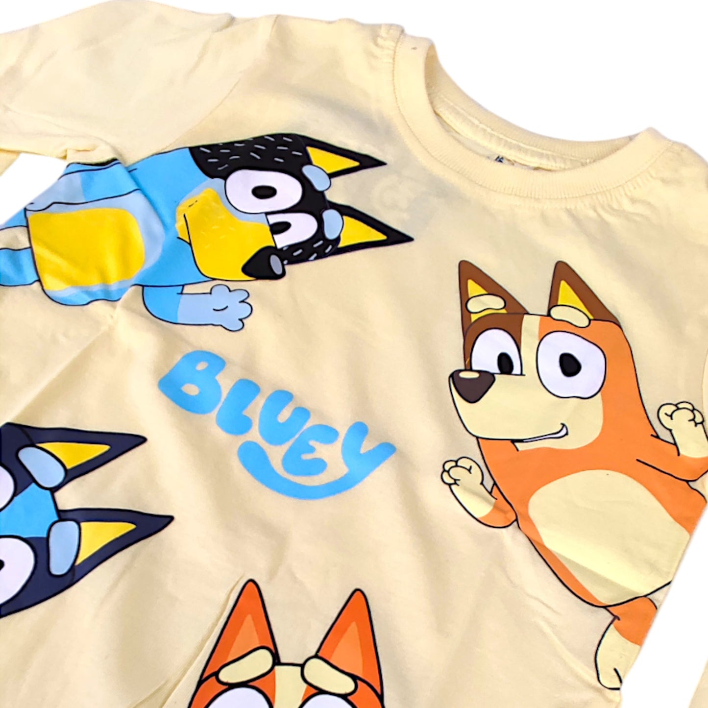 Bluey & Bingo Langarmshirt für Jungen Gr. 92 - 116 cm