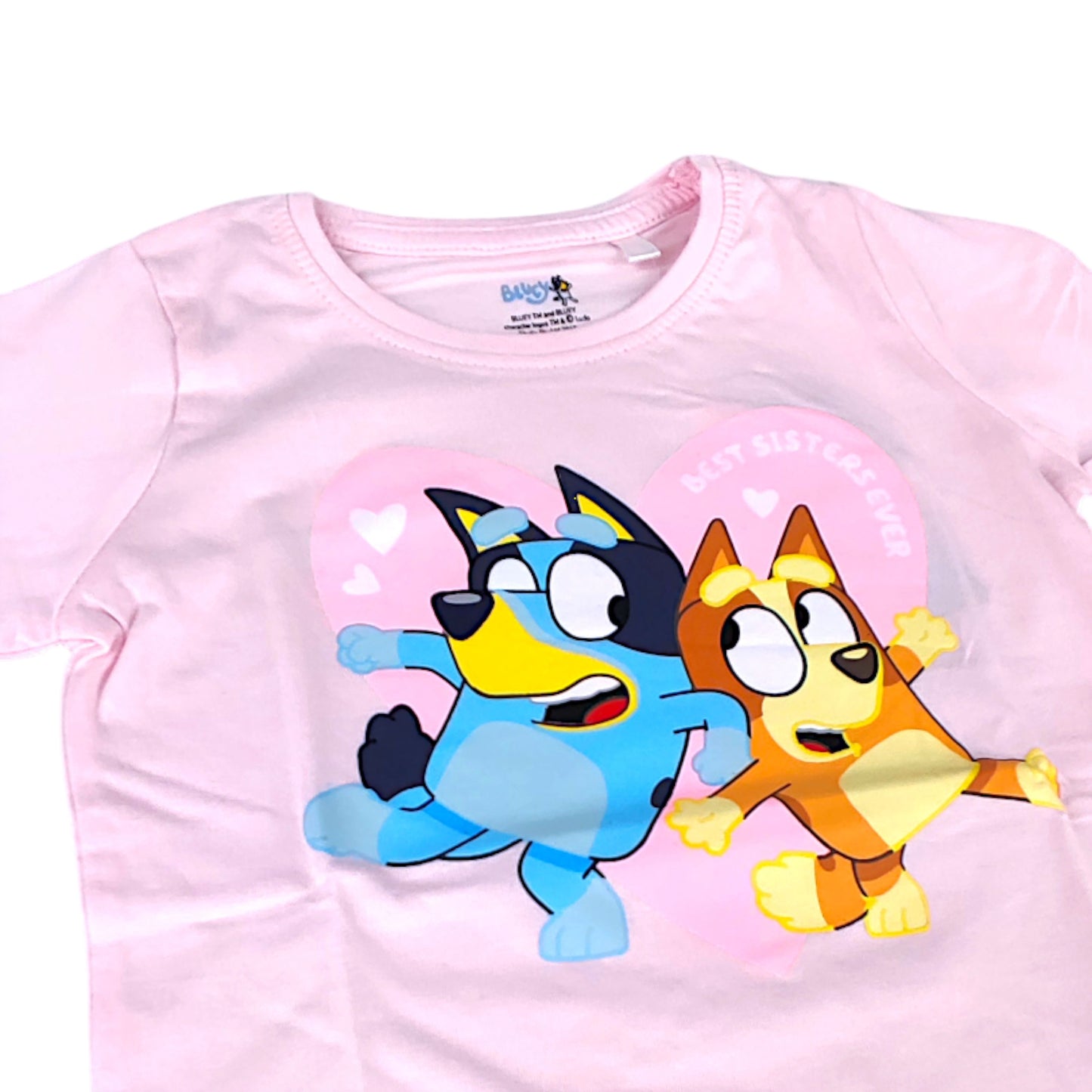 Bluey & Bingo Langarmshirt für Mädchen Gr. 92 - 116 cm