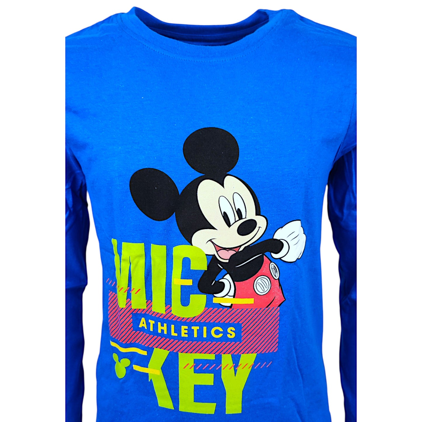 Mickey Mouse Langarmshirt für Jungen Gr. 98 - 128 cm