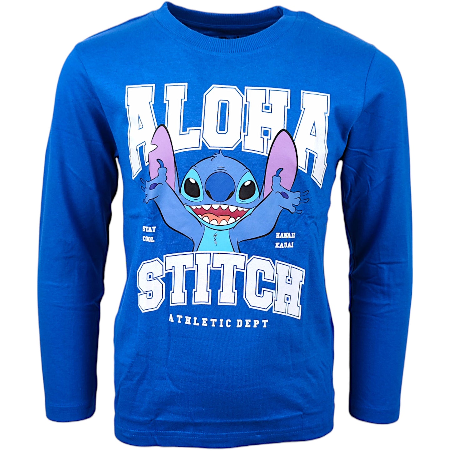 Disney Lilo & Stitch Langarmshirt für Jungen Gr. 98 - 128 cm