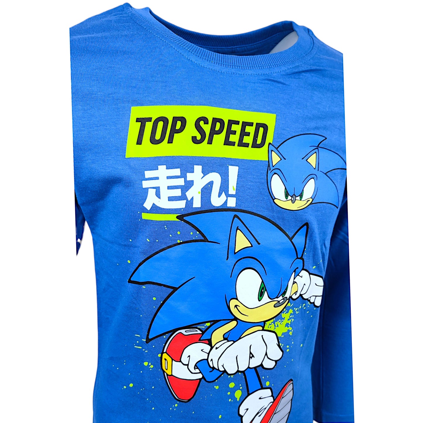 Sonic The Hedgehog Langarmshirt für Jungen Gr. 104 - 134 cm