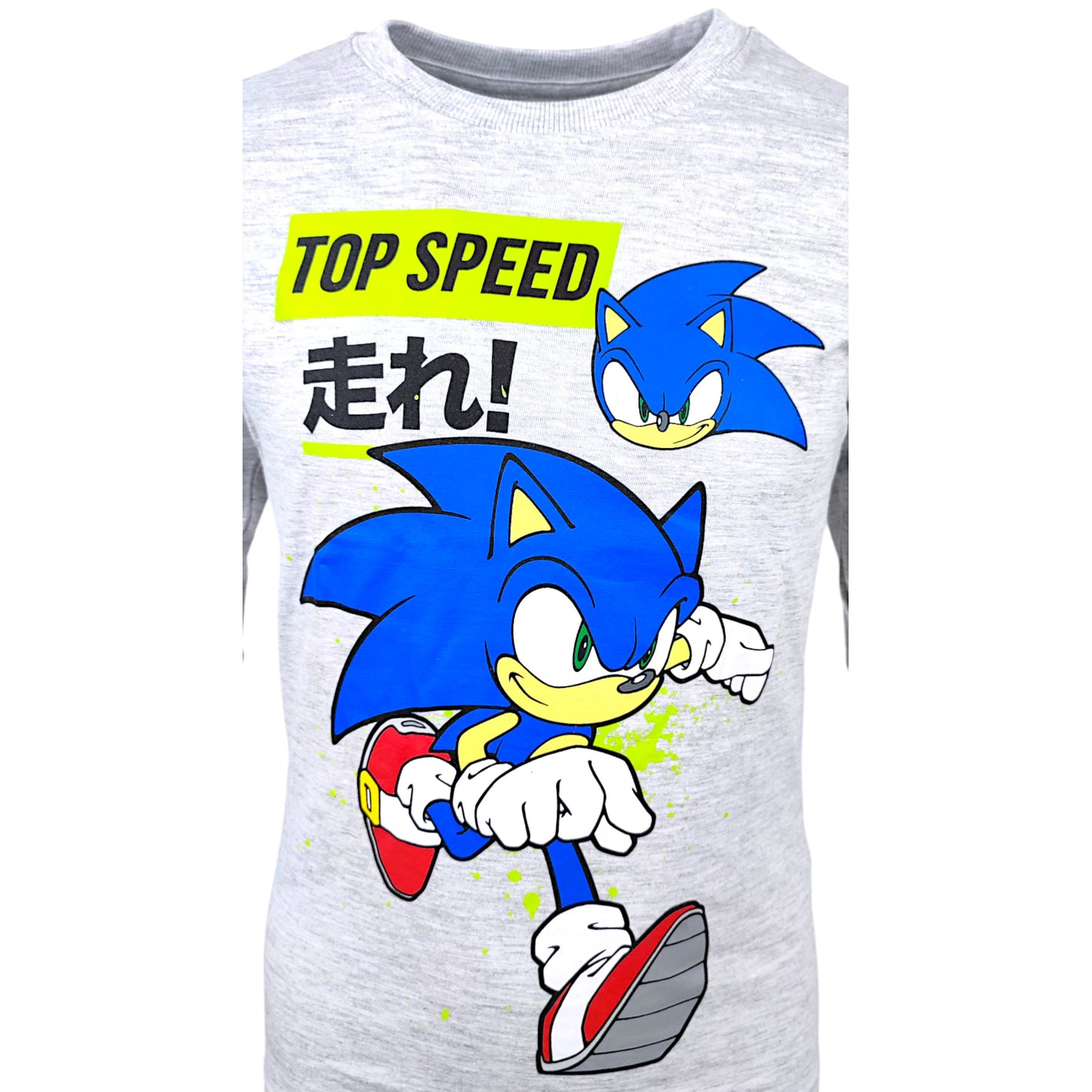 Sonic The Hedgehog Langarmshirt für Jungen Gr. 104 - 134 cm