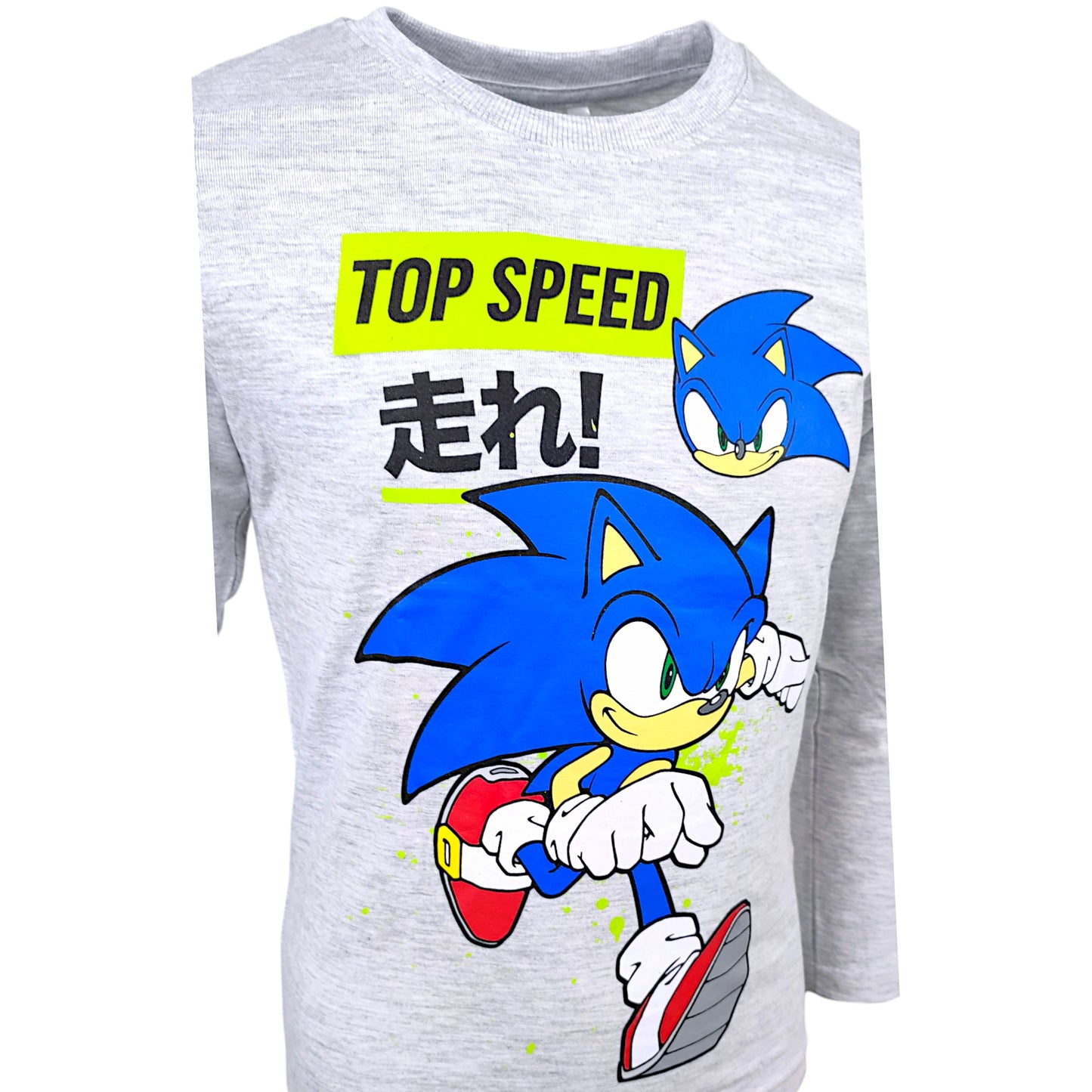 Sonic The Hedgehog Langarmshirt für Jungen Gr. 104 - 134 cm