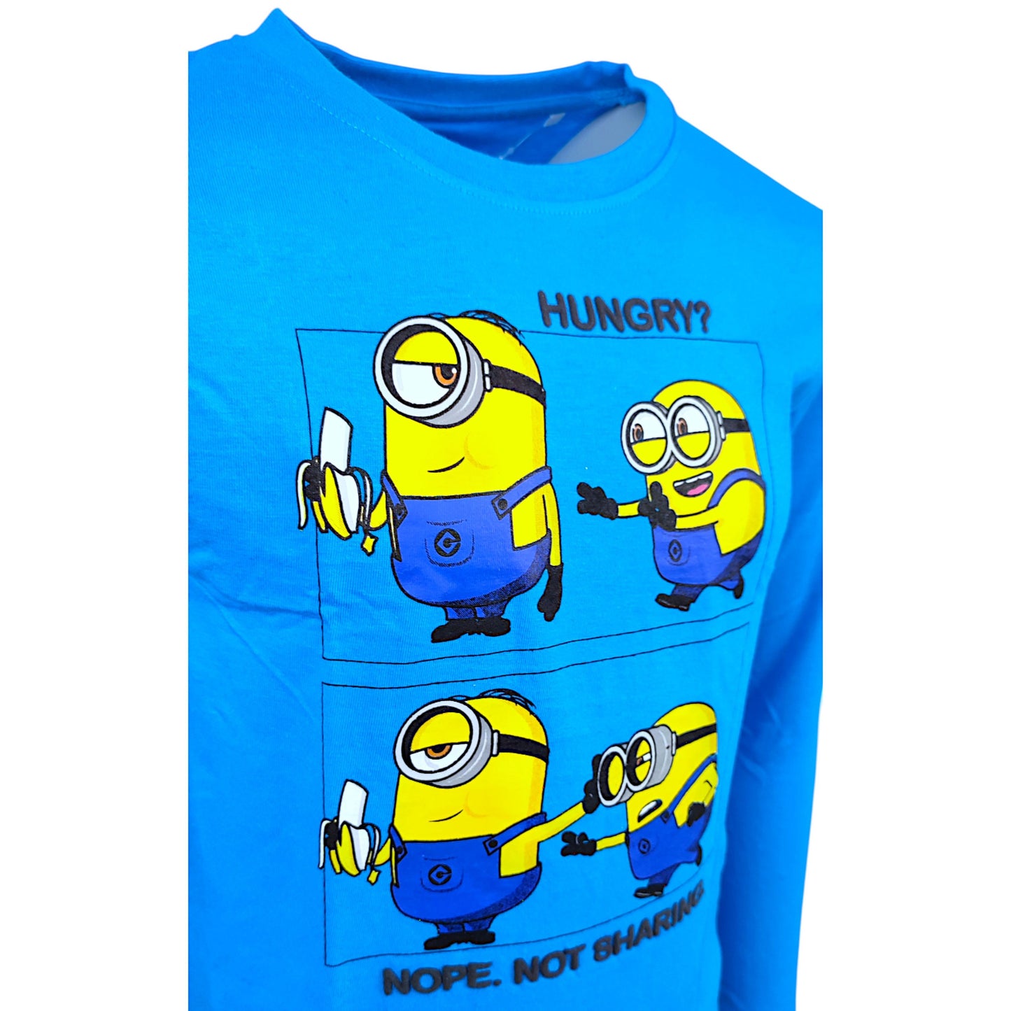 Minions Langarmshirt Bob & Stuart für Jungen Gr. 104 - 134 cm